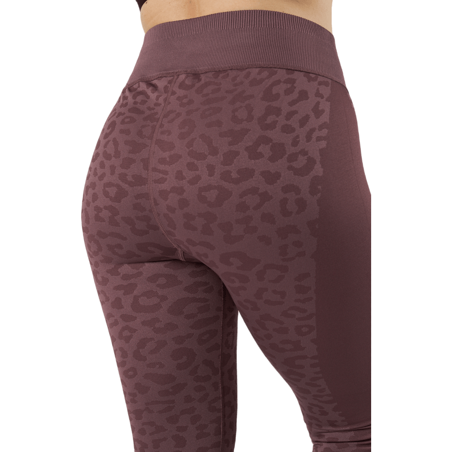 Formknit Seamless High Waist 7 Dusty Plum-leopard Print - Bild 4