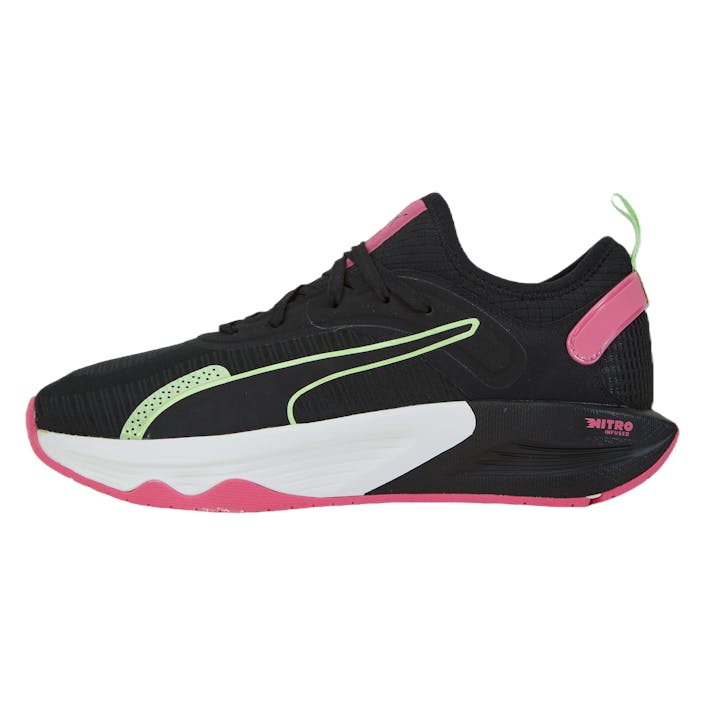 Pwr Xx Nitro Wn's Puma Black-sunset Pink-fizzy A, Female, Buty, Buty treningowe, Czarny/Różowy, EU 36