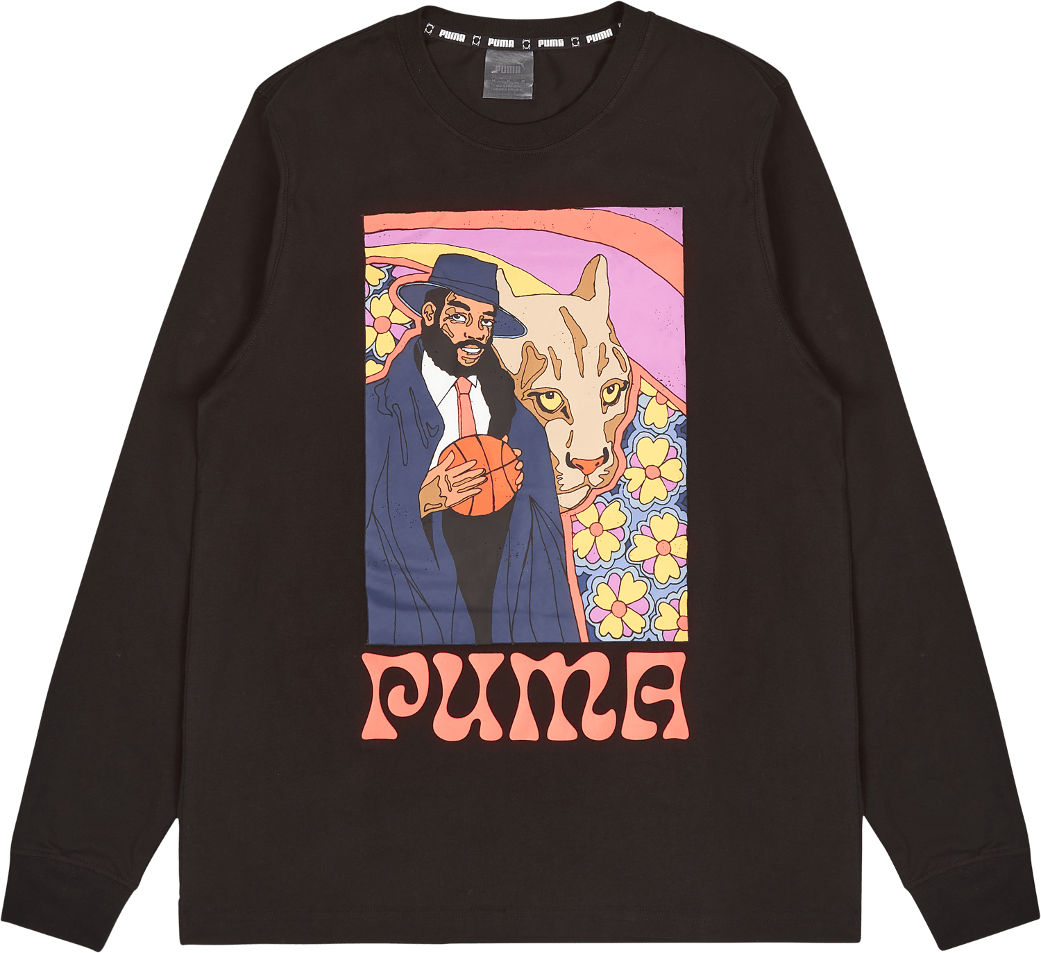 Run It Back Ls Tee 3 Puma