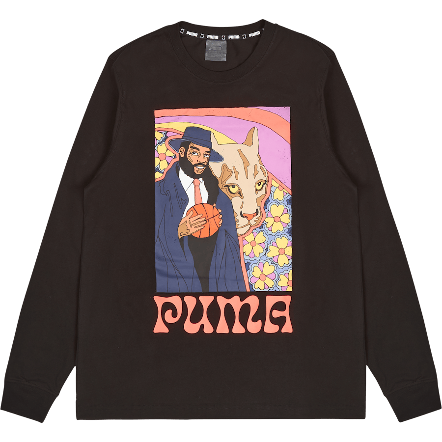 Run It Back Ls Tee 3 Puma