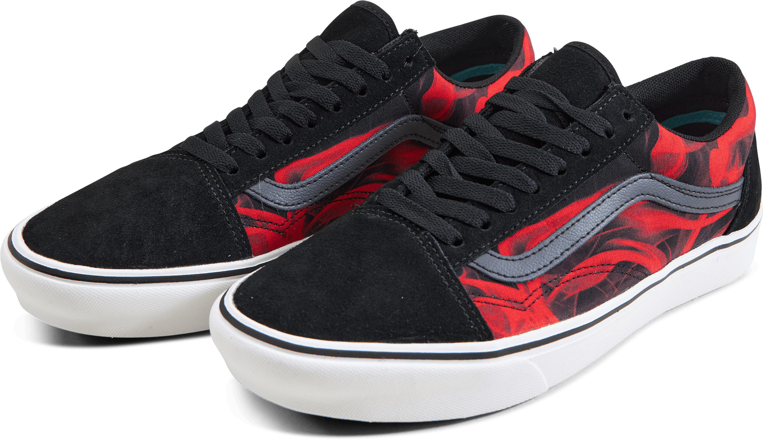 Ua Comfycush Old Skool After Dark Black/red - Bild 3