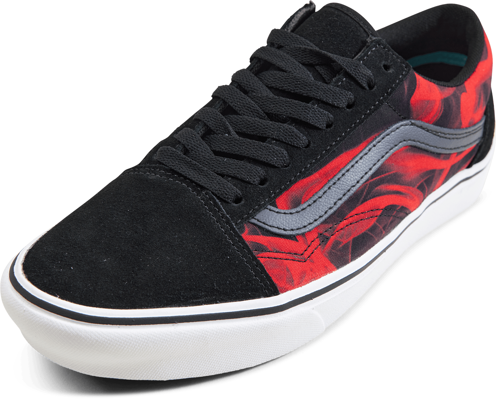 Ua Comfycush Old Skool After Dark Black/red - Bild 7