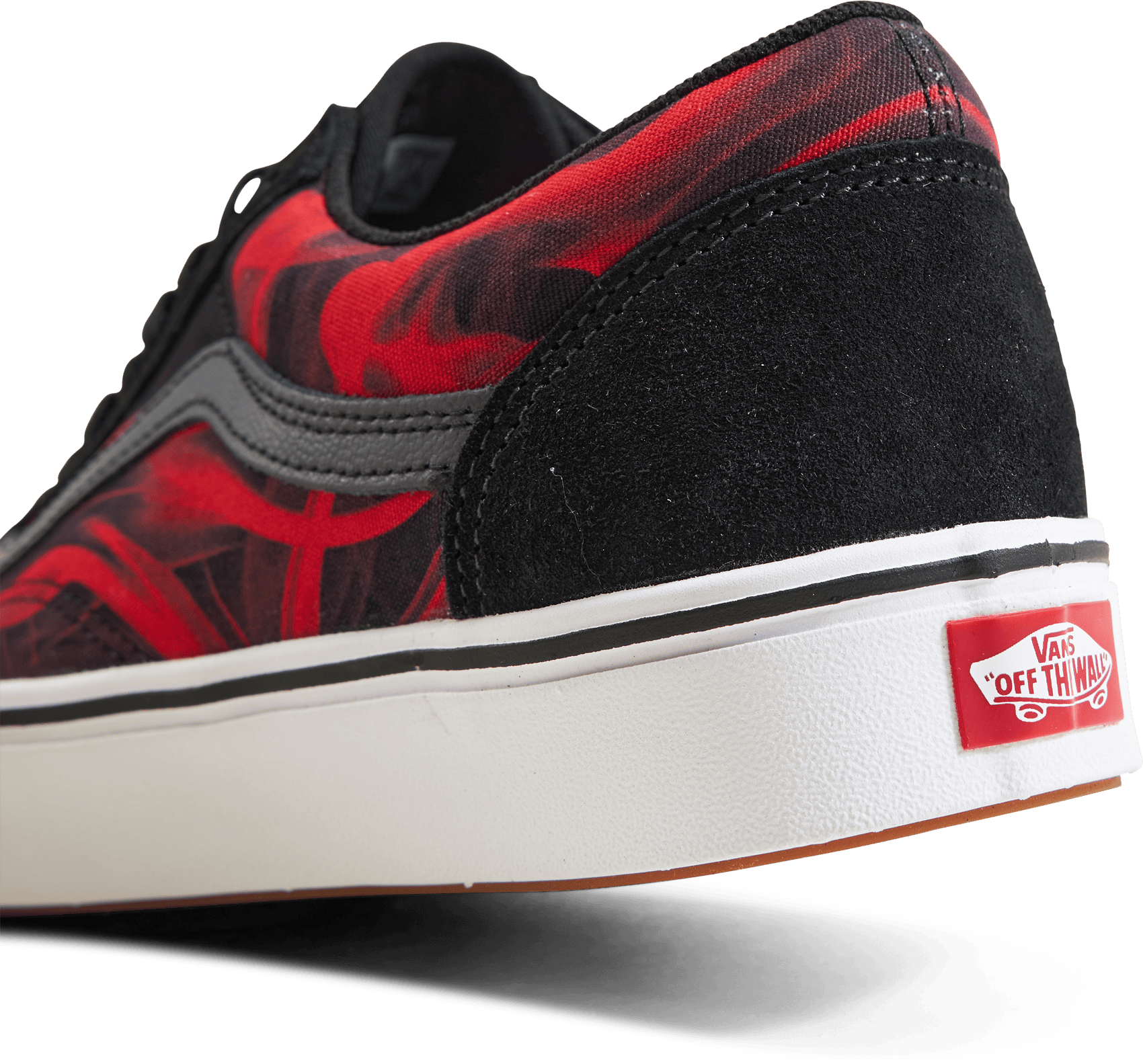Ua Comfycush Old Skool After Dark Black/red - Bild 8