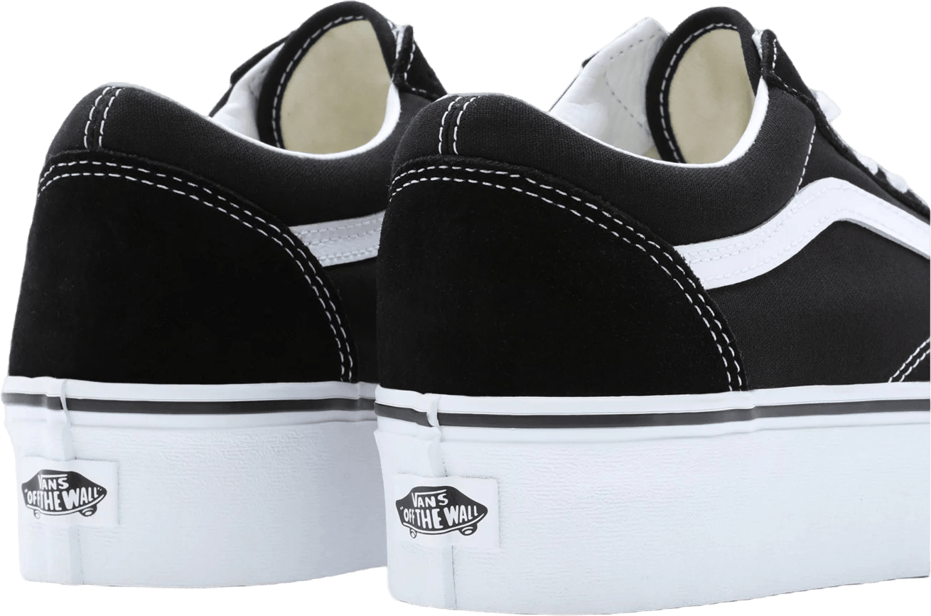 Ua Old Skool Stackform Suede/canvas Black/true White - Bild 5