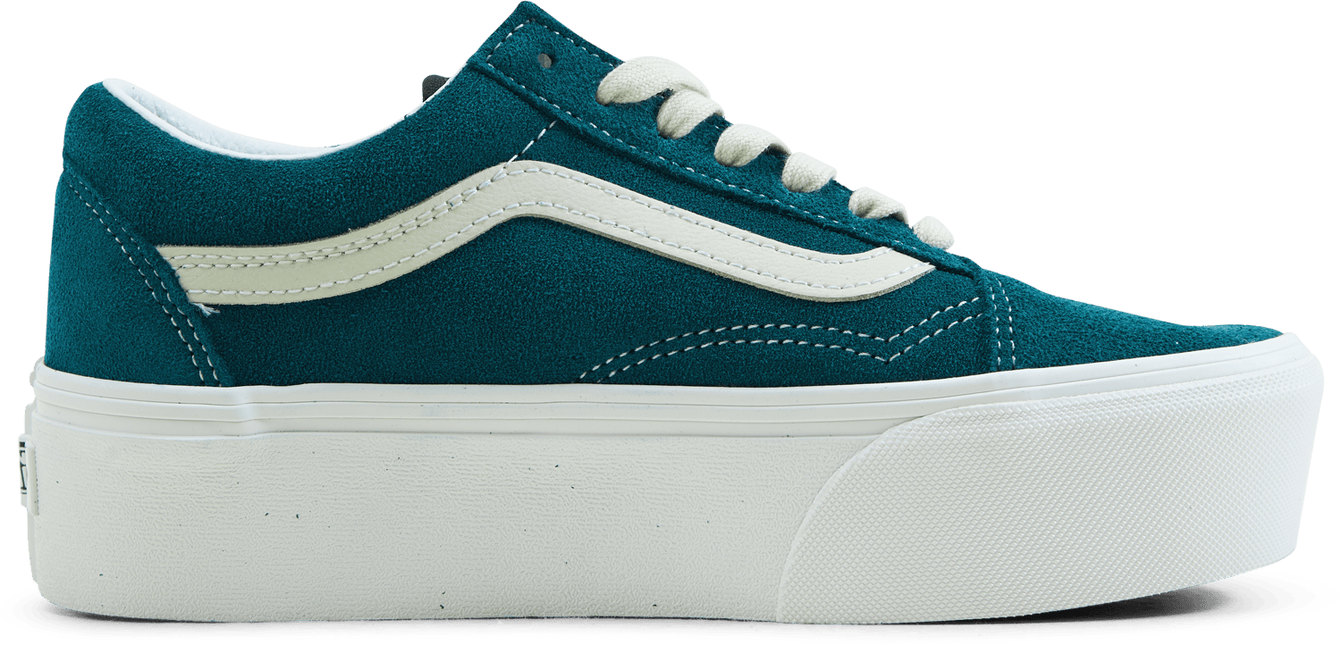 Ua Old Skool Stackform Varsity Suede Deep Teal - Bild 2