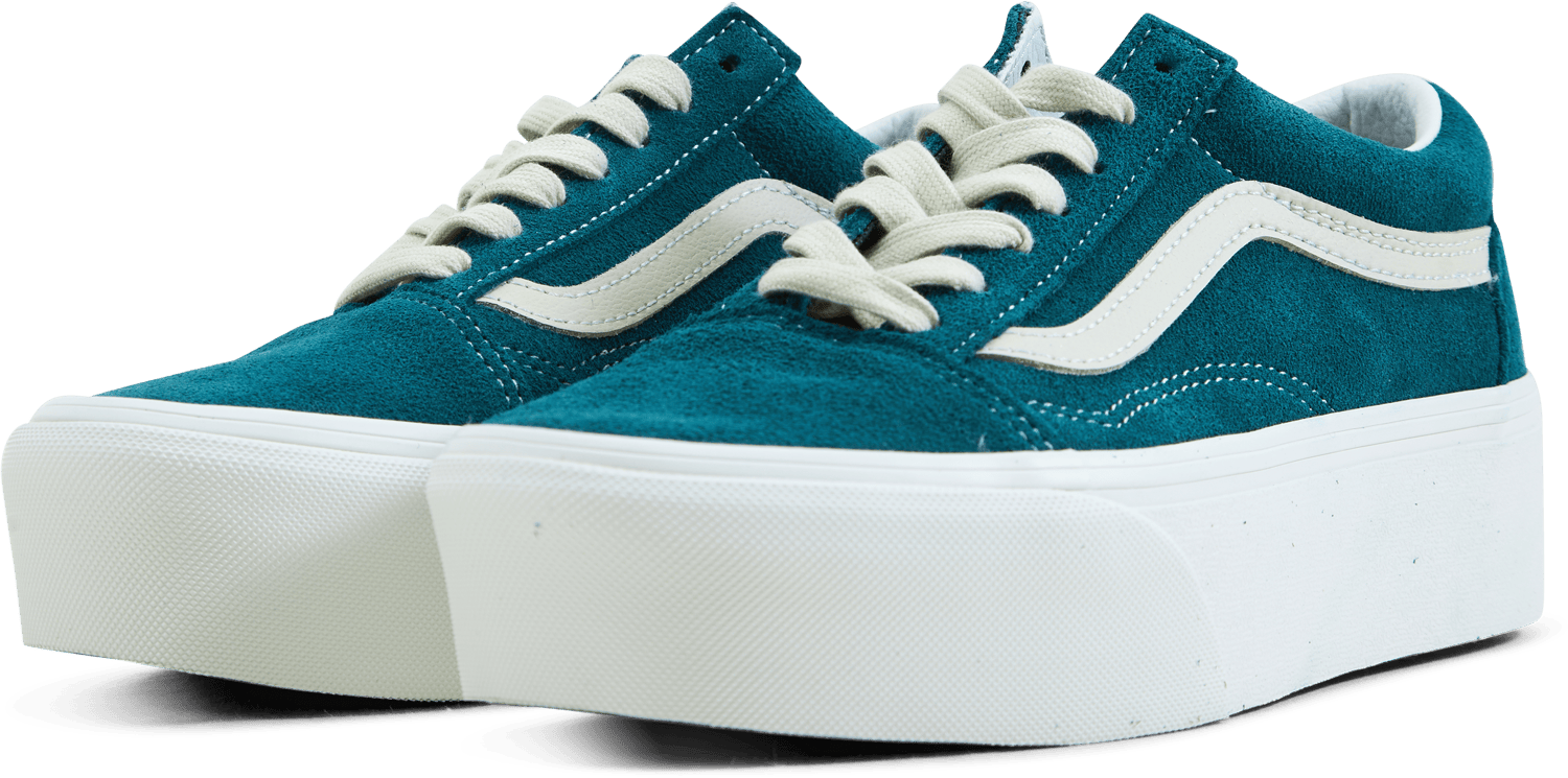 Ua Old Skool Stackform Varsity Suede Deep Teal - Bild 3