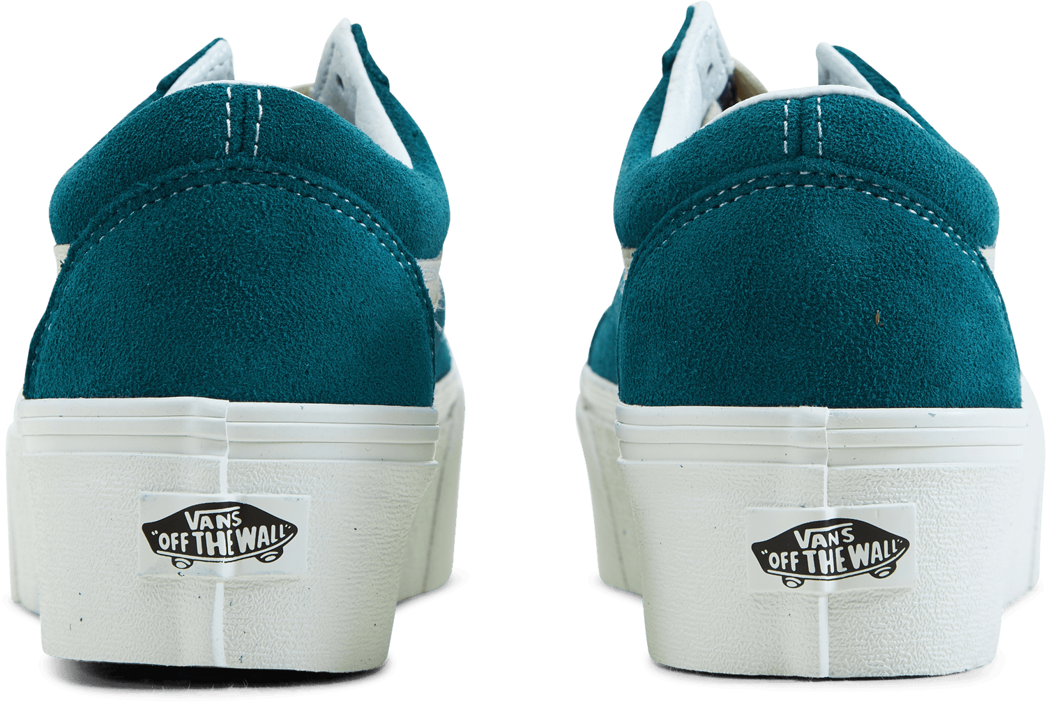 Ua Old Skool Stackform Varsity Suede Deep Teal - Bild 4
