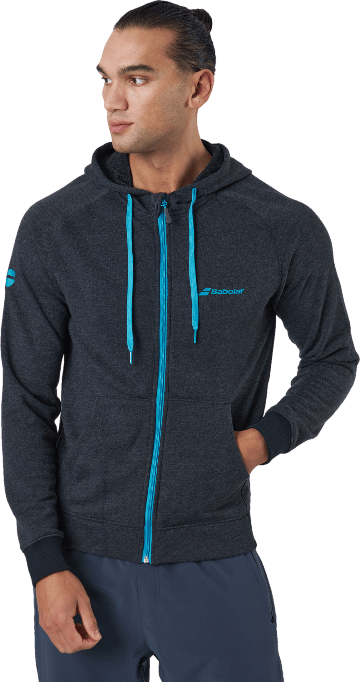 Jacket Exercise Hood Black