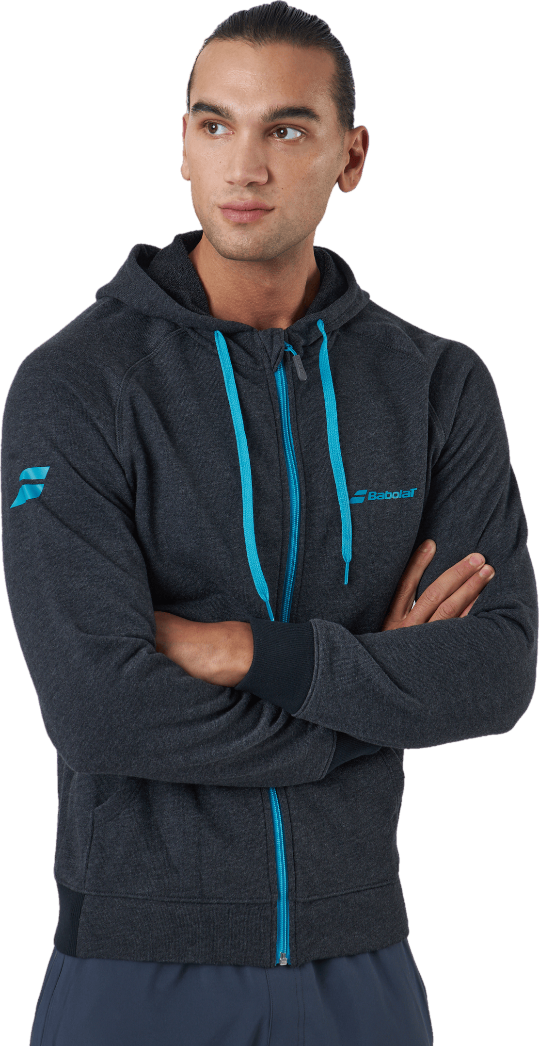 Jacket Exercise Hood Black - Bild 2