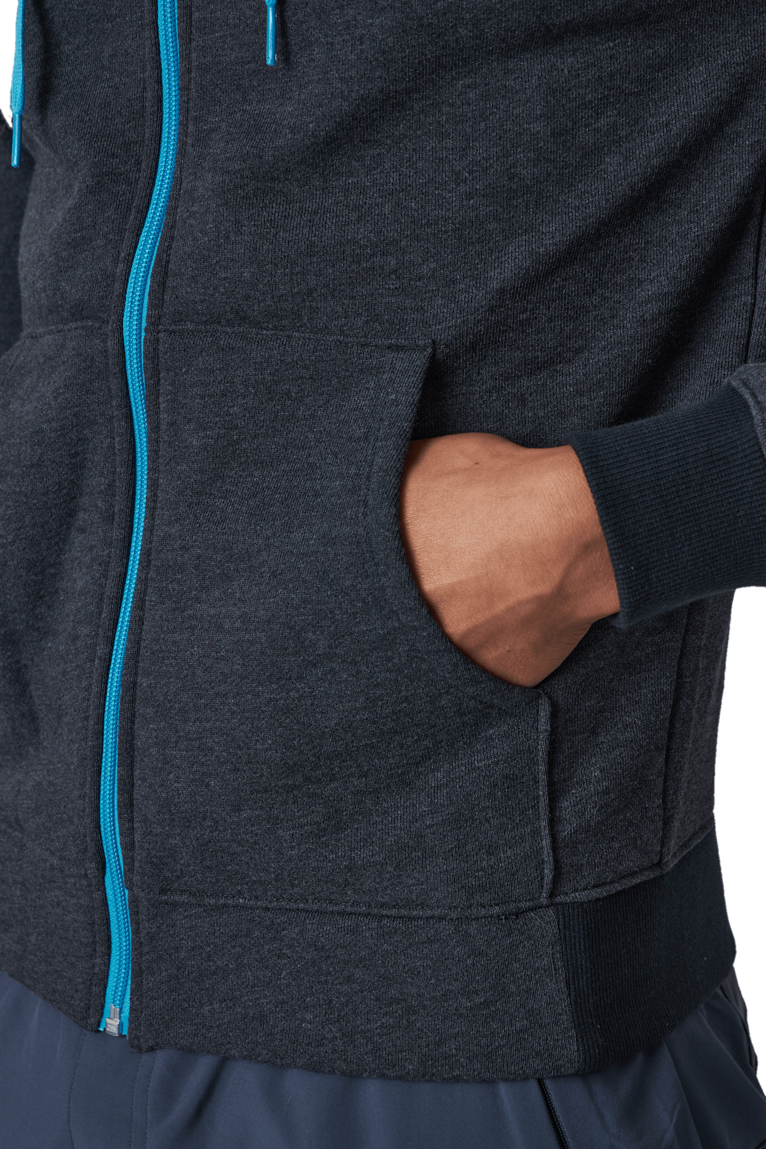 Jacket Exercise Hood Black - Bild 5