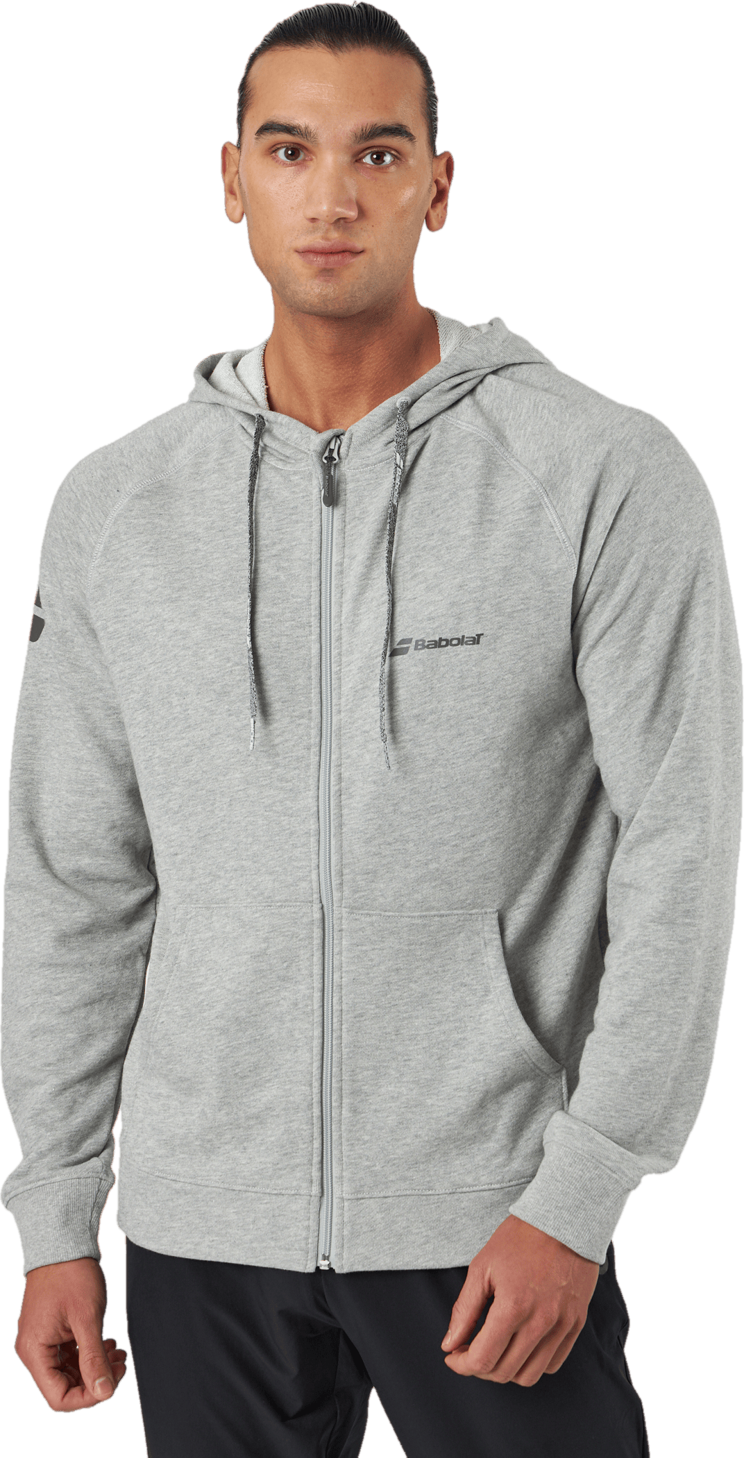 Jacket Exercise Hood Grey