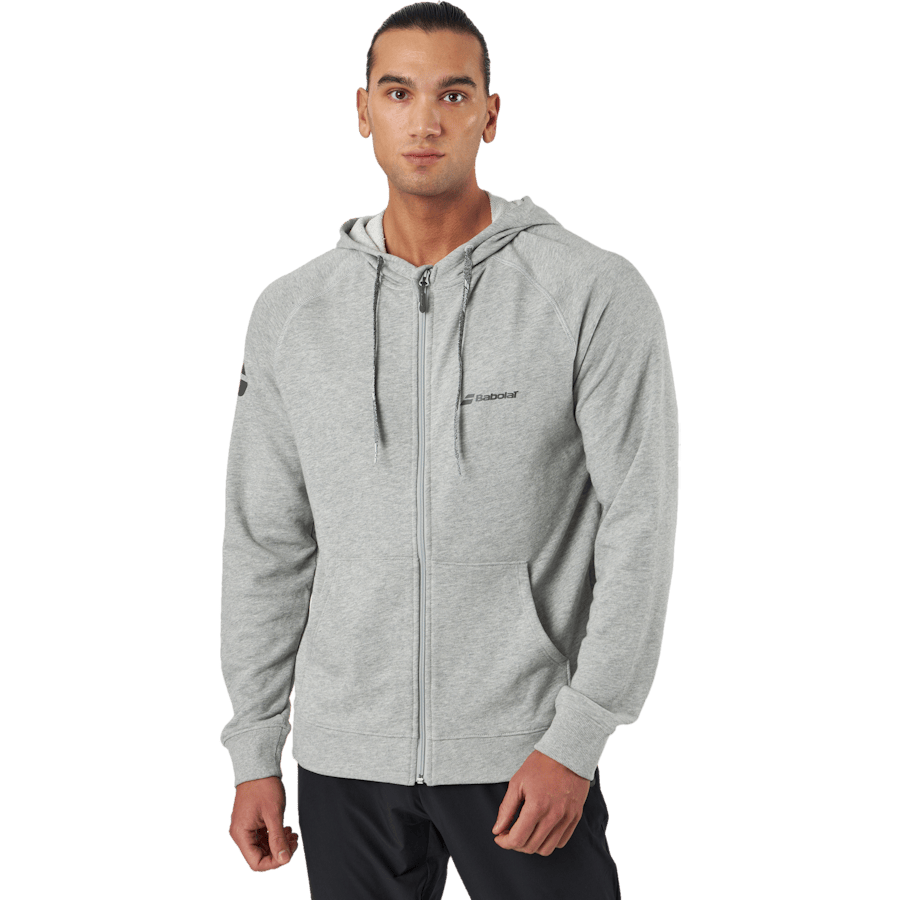 Jacket Exercise Hood Grey