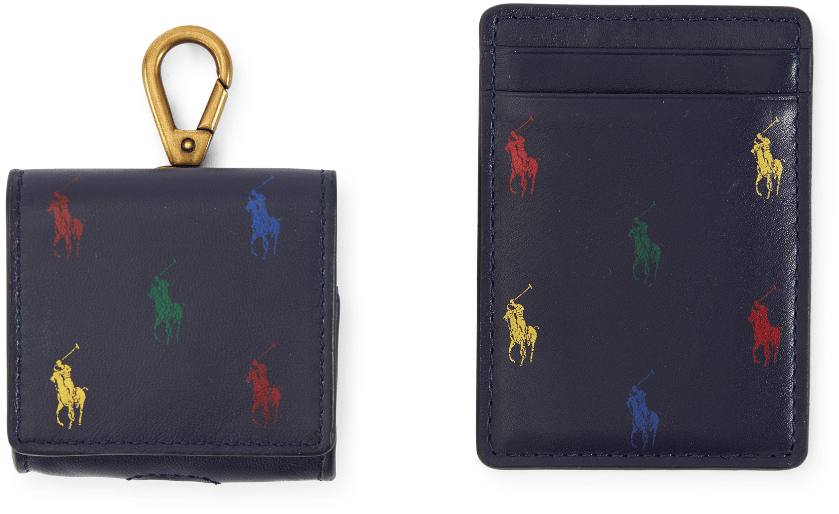 AirPods Case & Magnetic Card Case Set Navy/Multi Pony