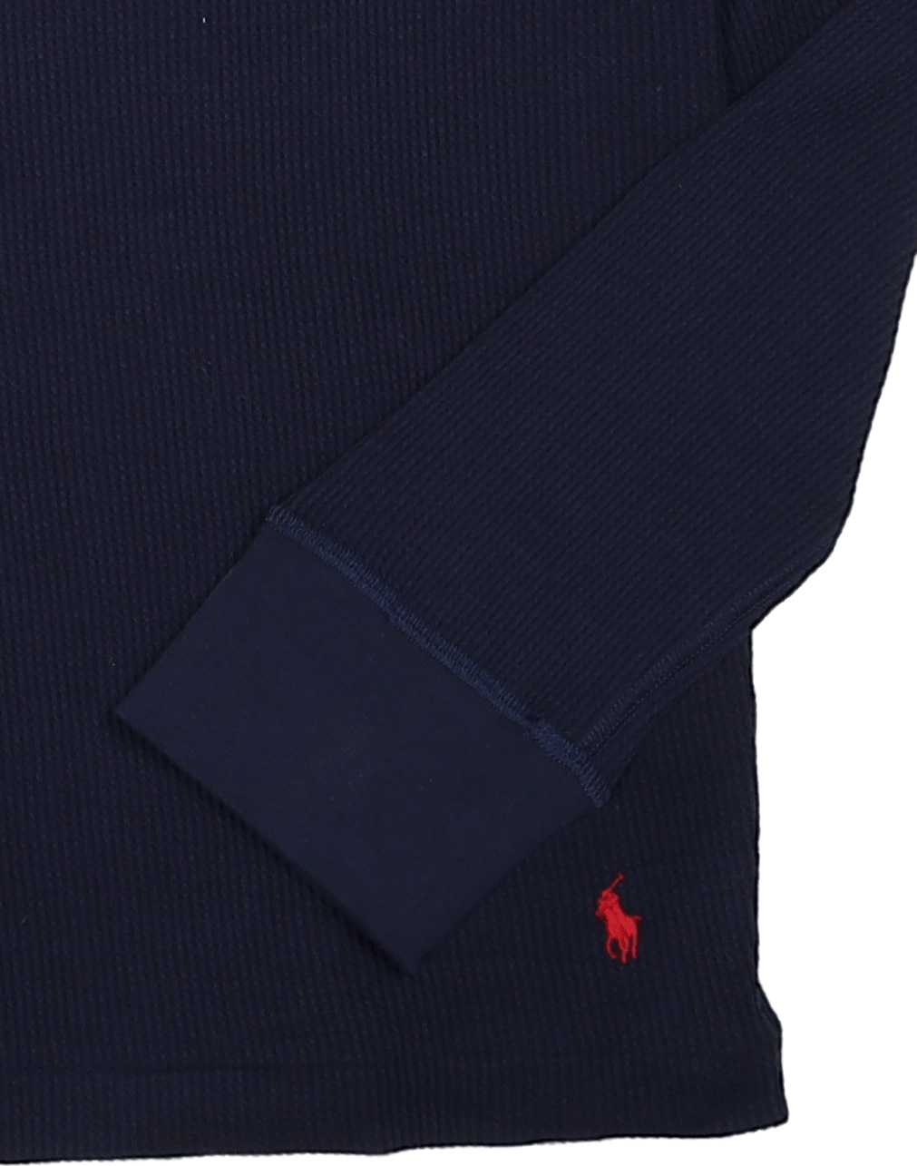 Waffle-Knit Sleep Shirt Cruise Navy - Bild 3