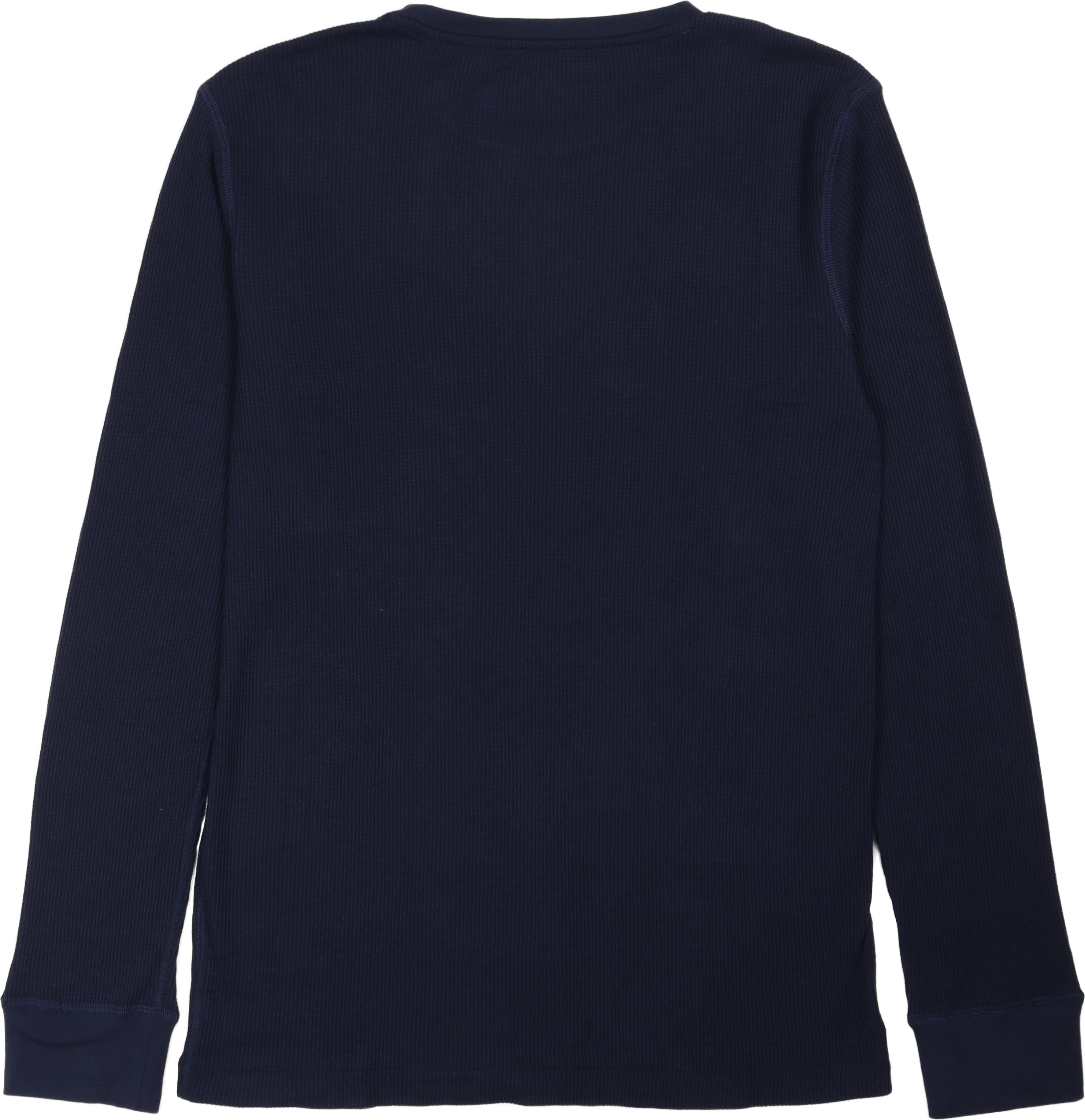 Waffle-Knit Sleep Shirt Cruise Navy - Bild 4