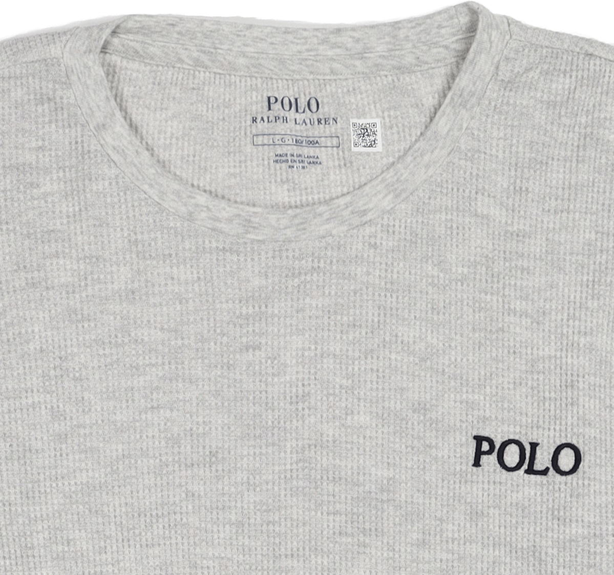 Waffle-Knit Sleep Shirt English Heather - Bild 2