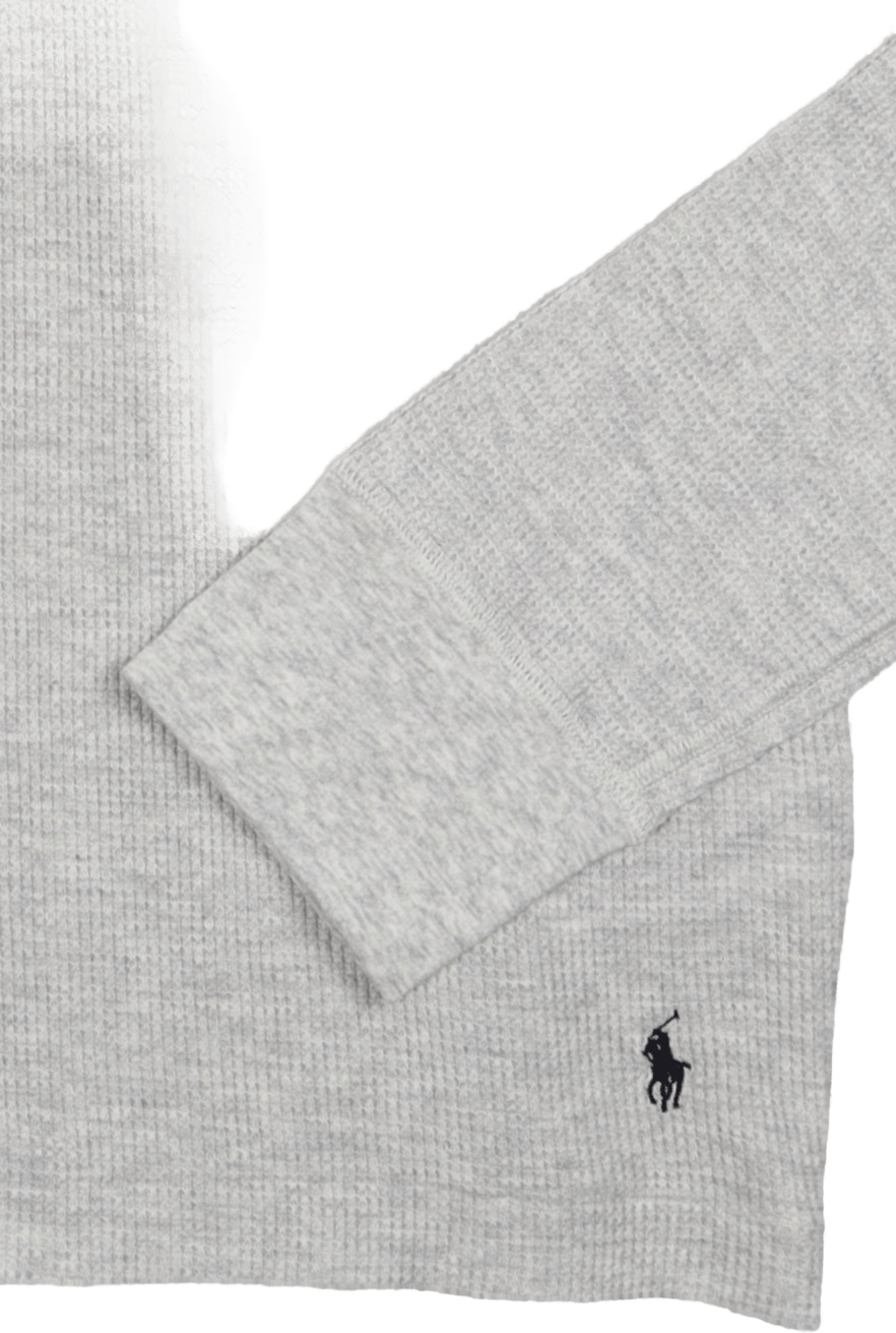 Waffle-Knit Sleep Shirt English Heather - Bild 3