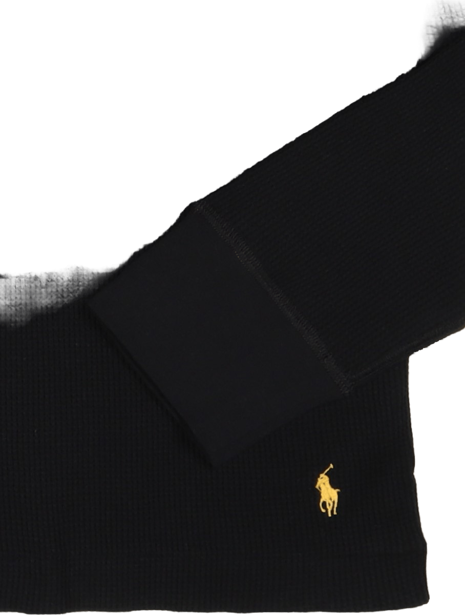 L/s Crew-crew-sleep Top Polo Black Gold Bugle Pp - Bild 3