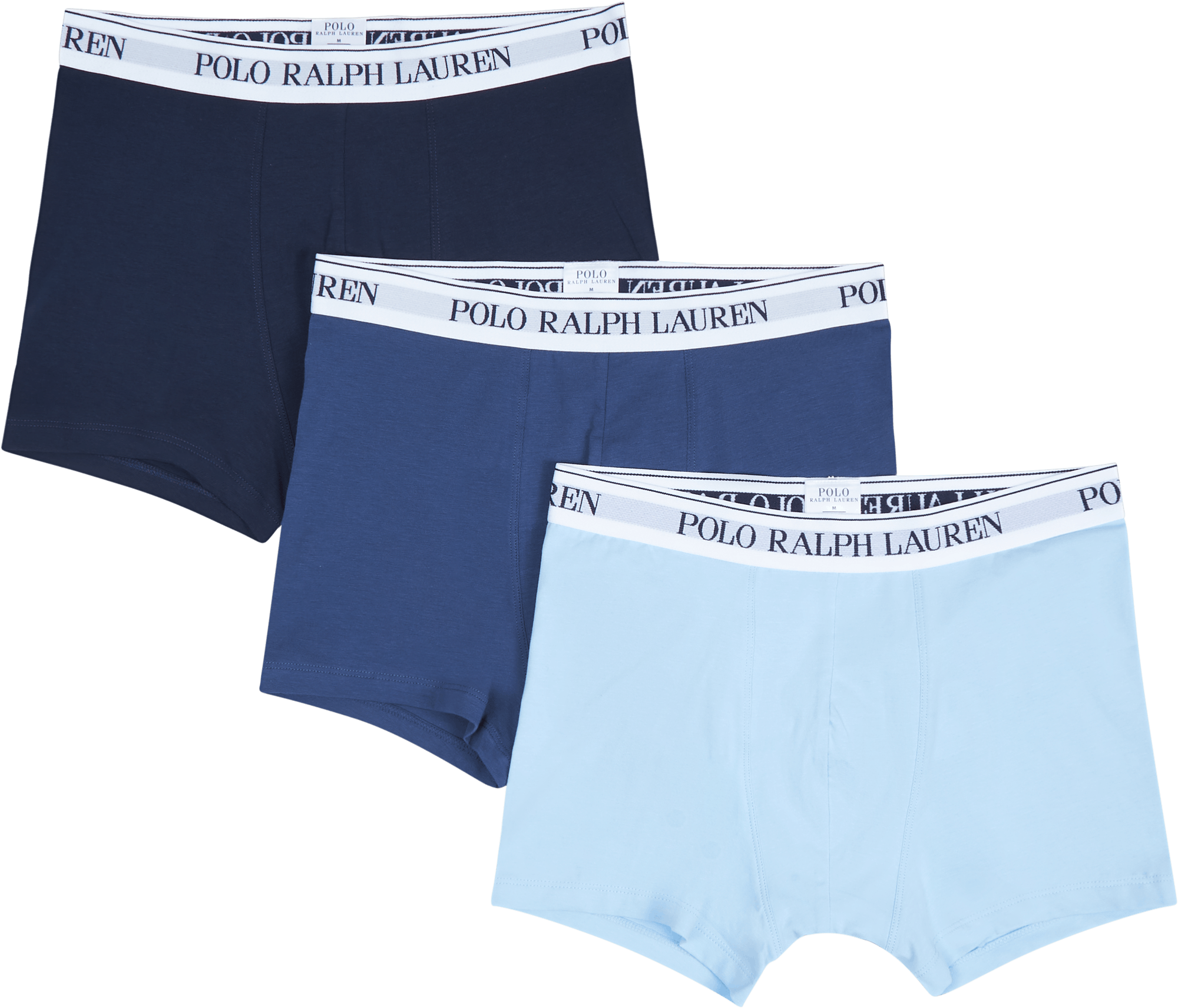Polo Ralph Lauren Classic Stretch-Cotton Trunk 3-Pack, Male, Vaatteet, Alusvaatteet, Sininen, XL