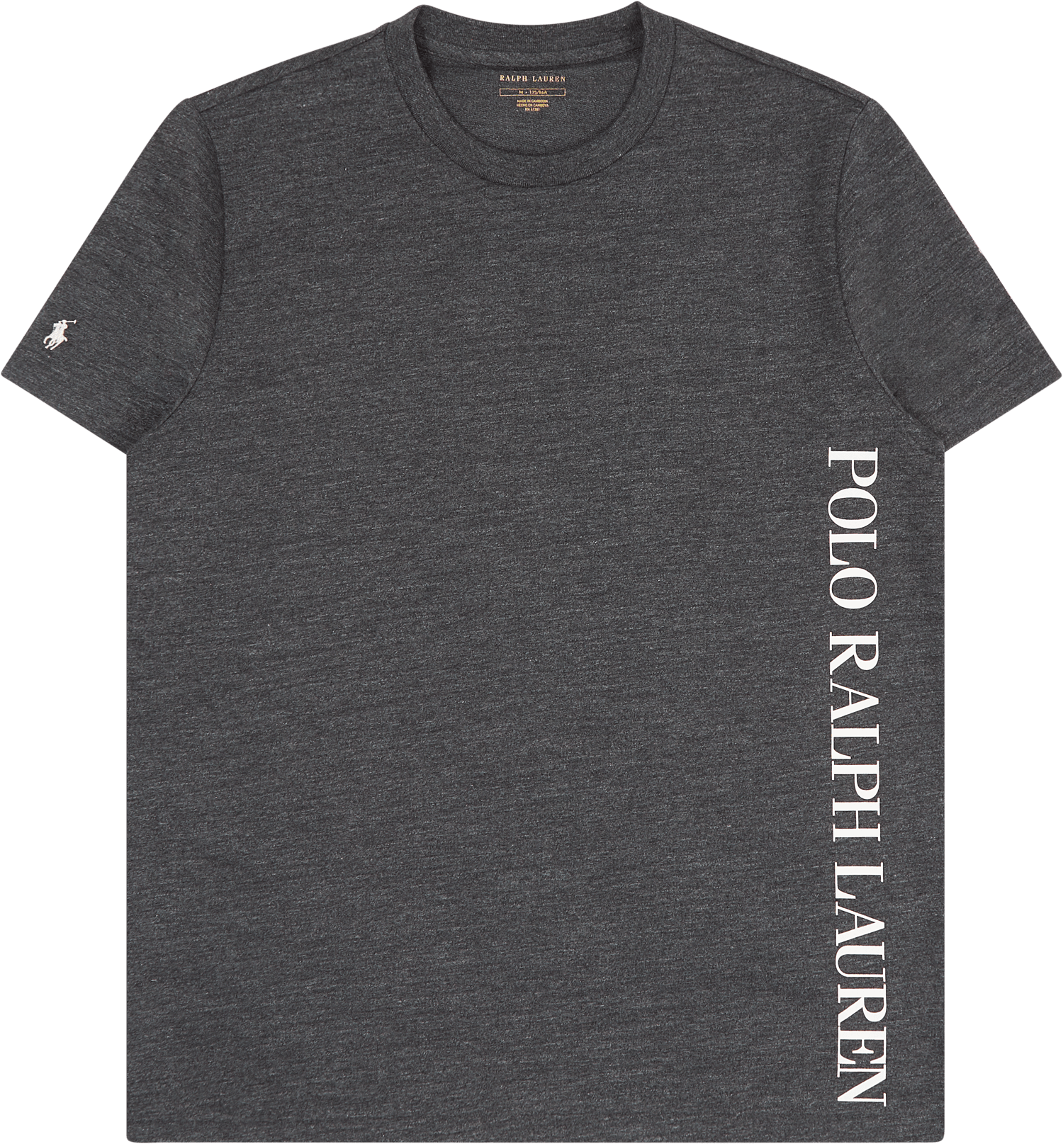 S/s Crew-sleep-top Charcoal Heather