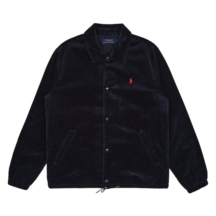 Corduroy Coach Jacket Hunter Navy, Male, Kleding, jassen, Blauw, XL