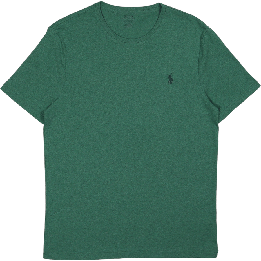 Custom Slim Fit Jersey Crewneck T-Shirt Potomac Green Heather/C7940