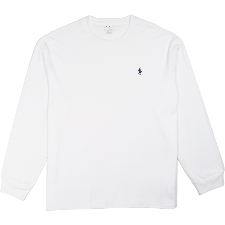 Classic Fit Jersey Long-Sleeve T-Shirt White