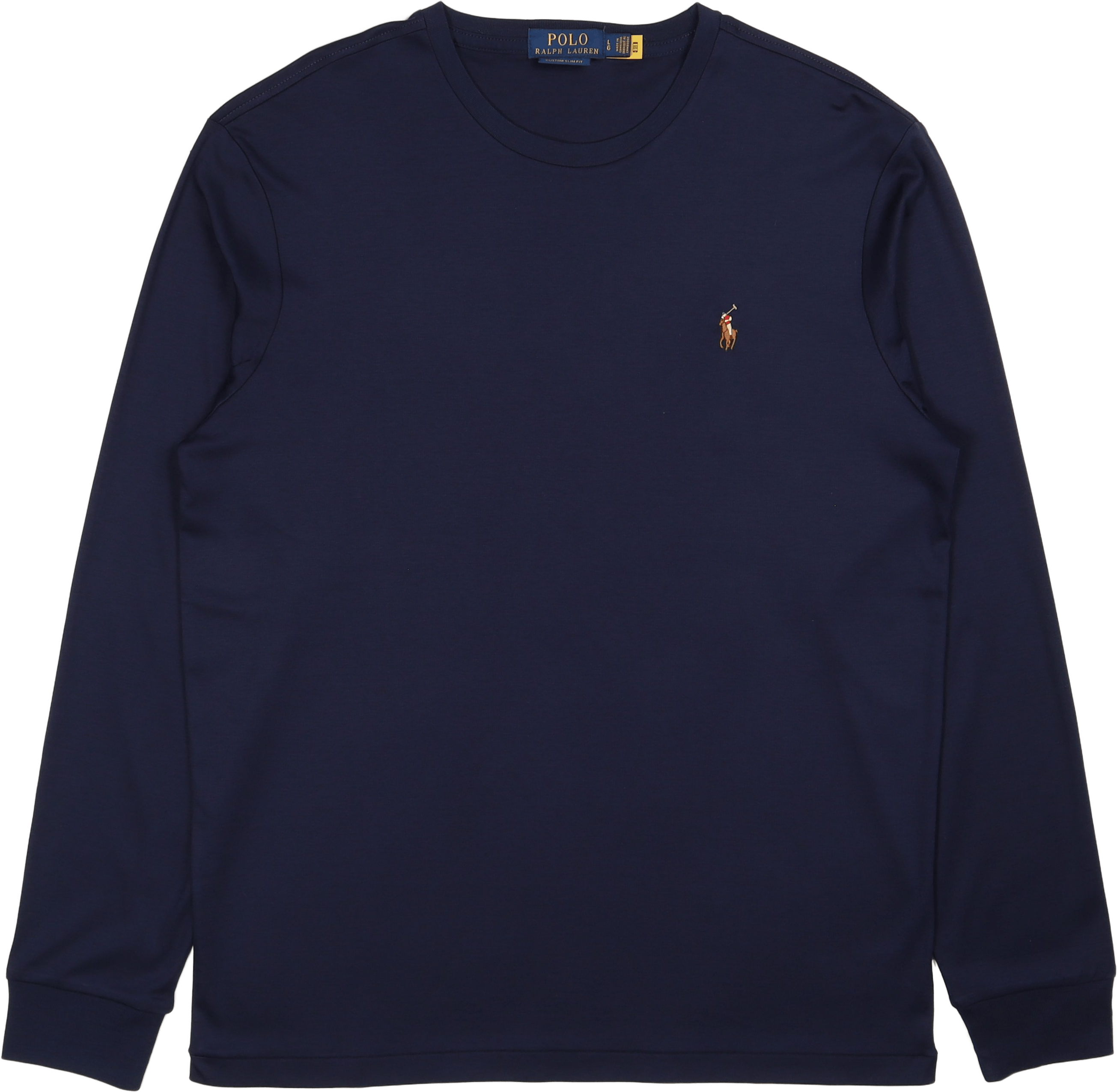 Custom Slim Fit Soft Cotton T-Shirt French Navy, Male, Odevy, Tričko, Modrá, XL