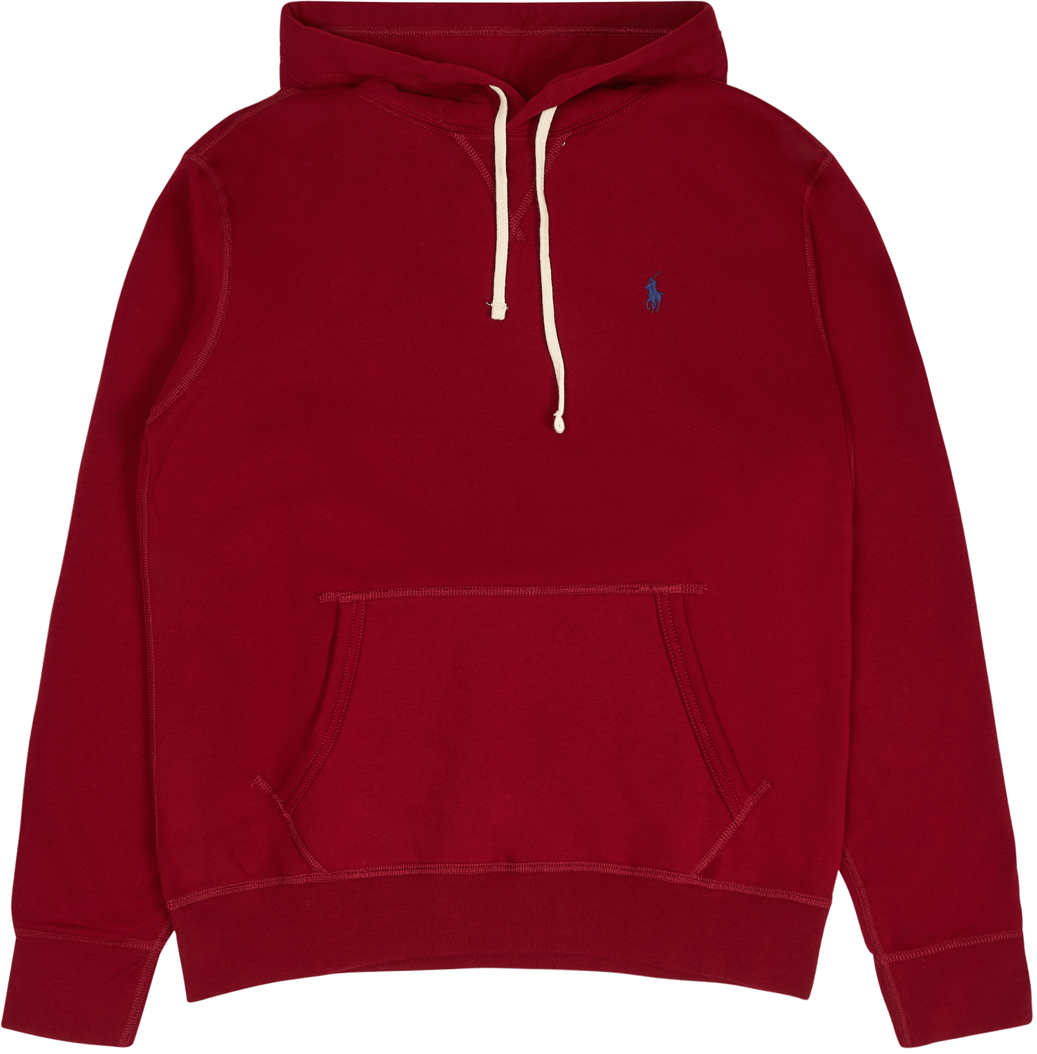 The RL Fleece Hoodie Holiday Red