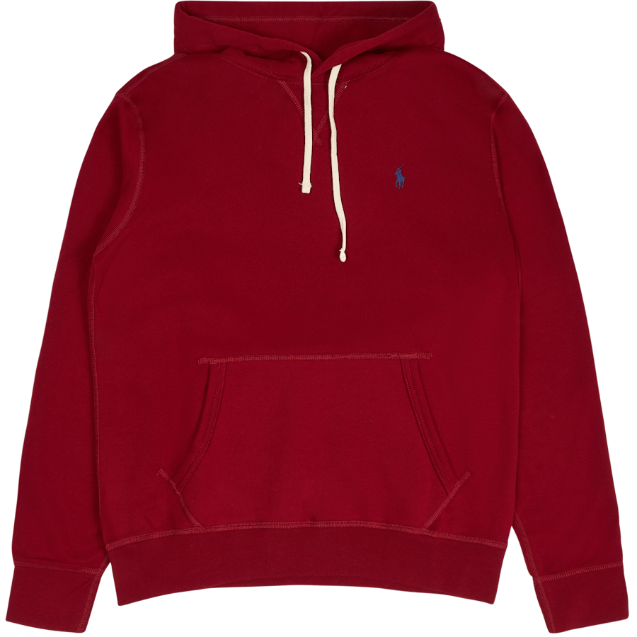 The RL Fleece Hoodie Holiday Red
