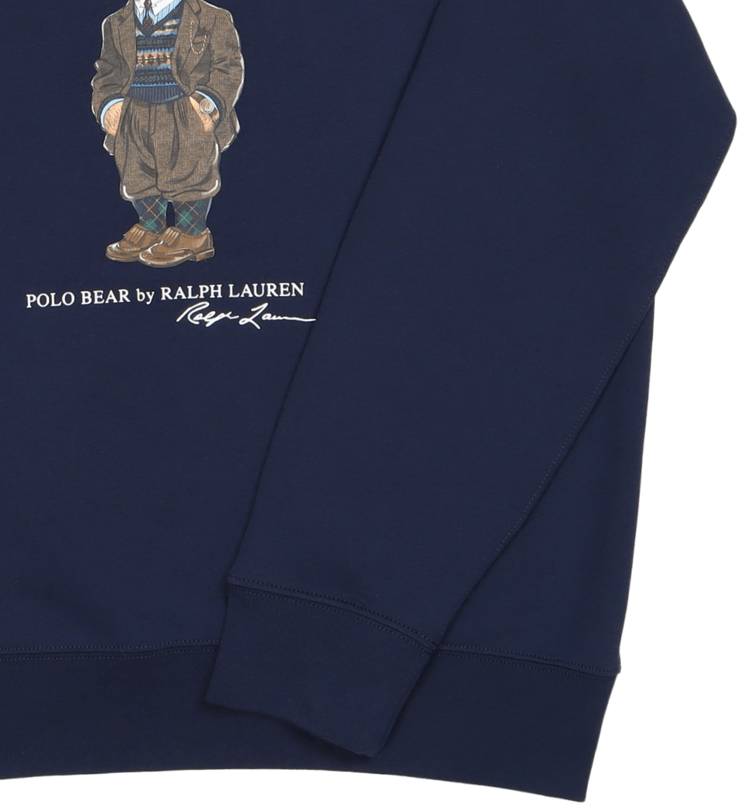 Lscnm4-long Sleeve-sweatshirt Fa 22 Newport Nvy Heritge Bear
