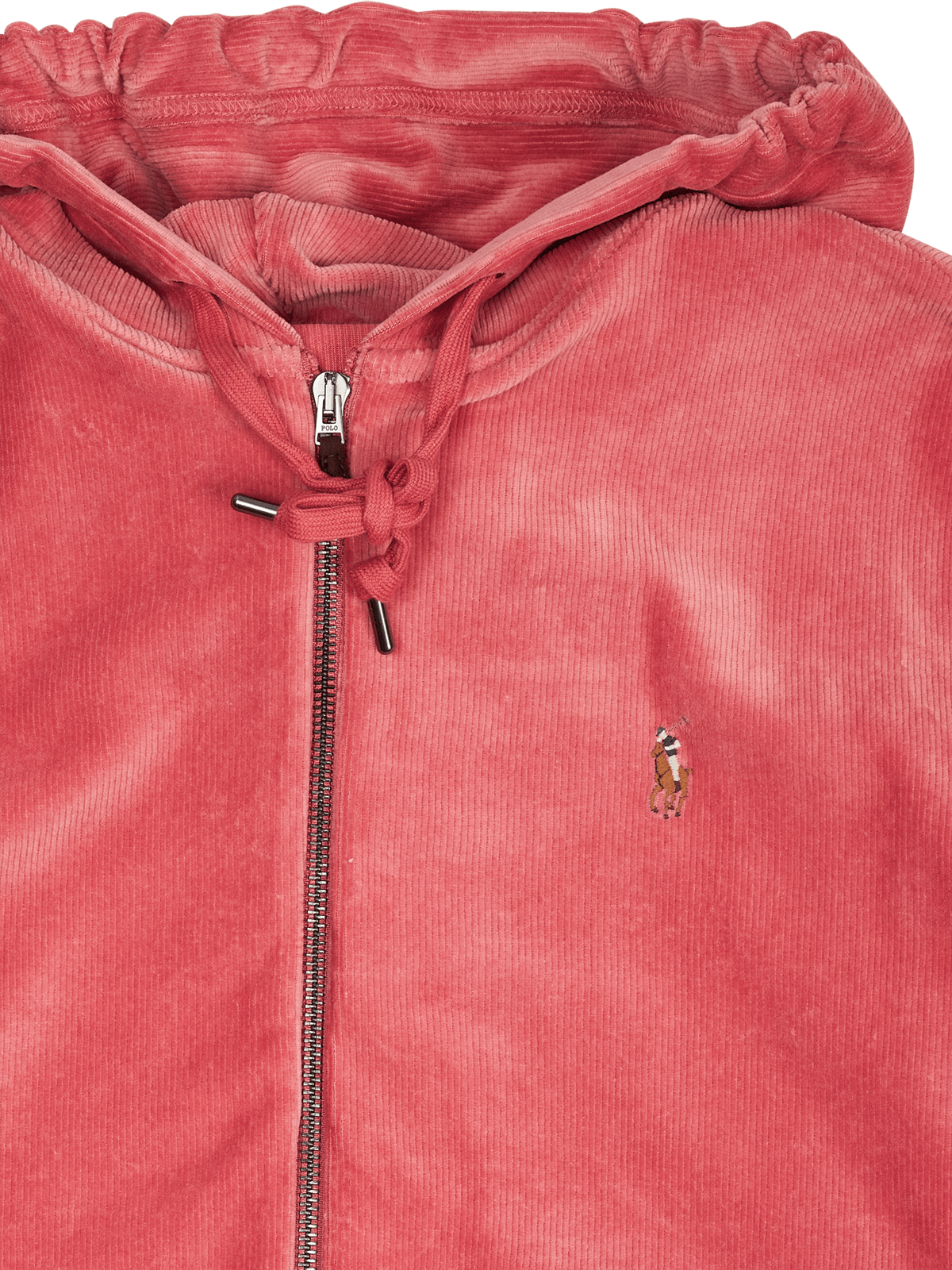 Knit Corduroy Full-Zip Hoodie Adirondack Berry - Bild 3