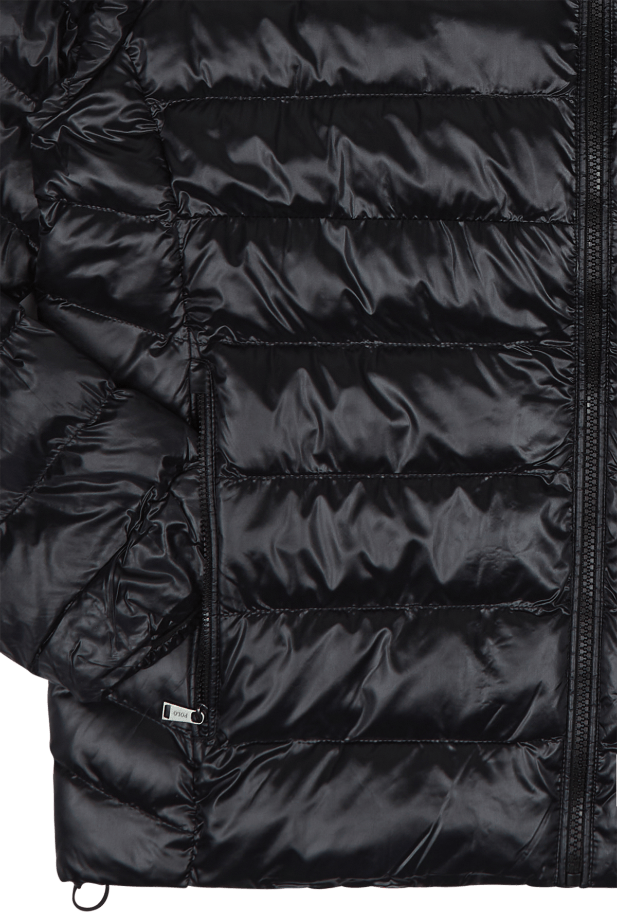 Packable Water-Repellent Jacket Polo Black Glossy - Bild 4