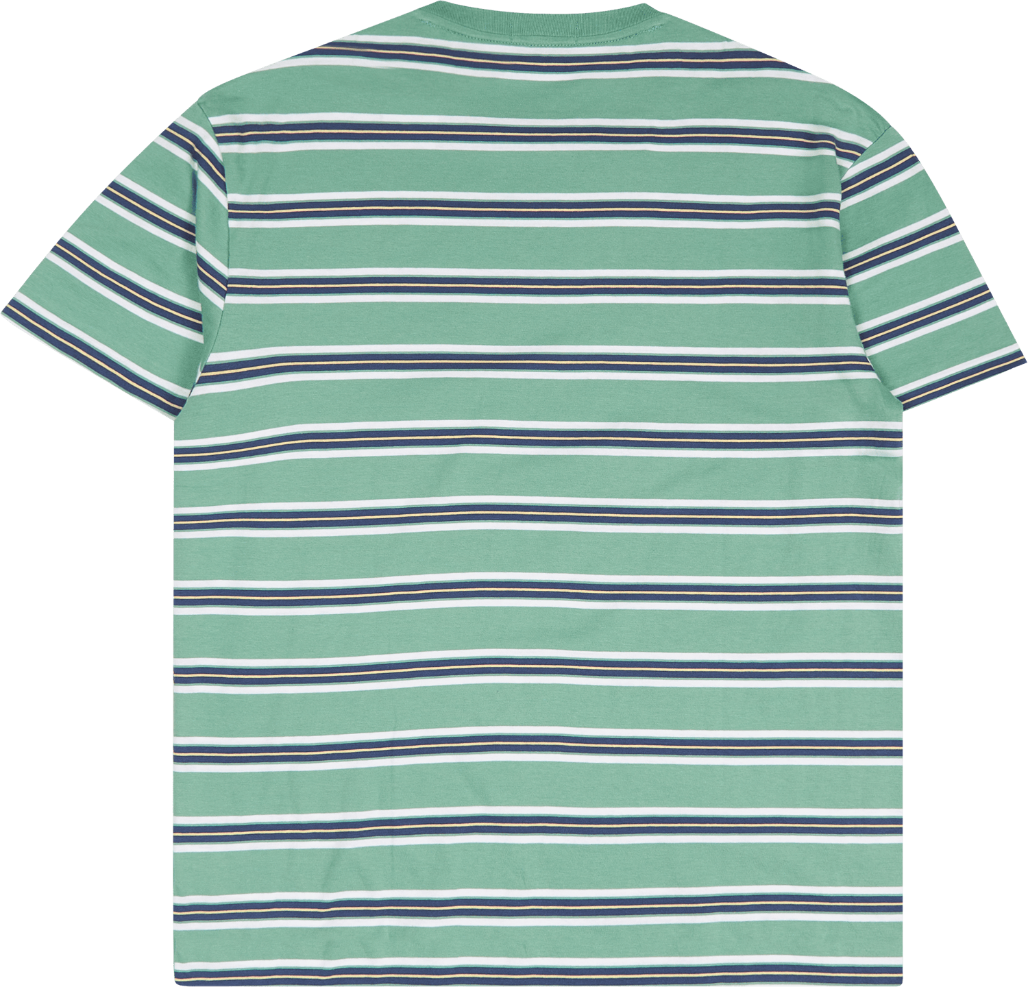 Classic Fit Striped Jersey T-Shirt Haven Green Multi - Bild 2