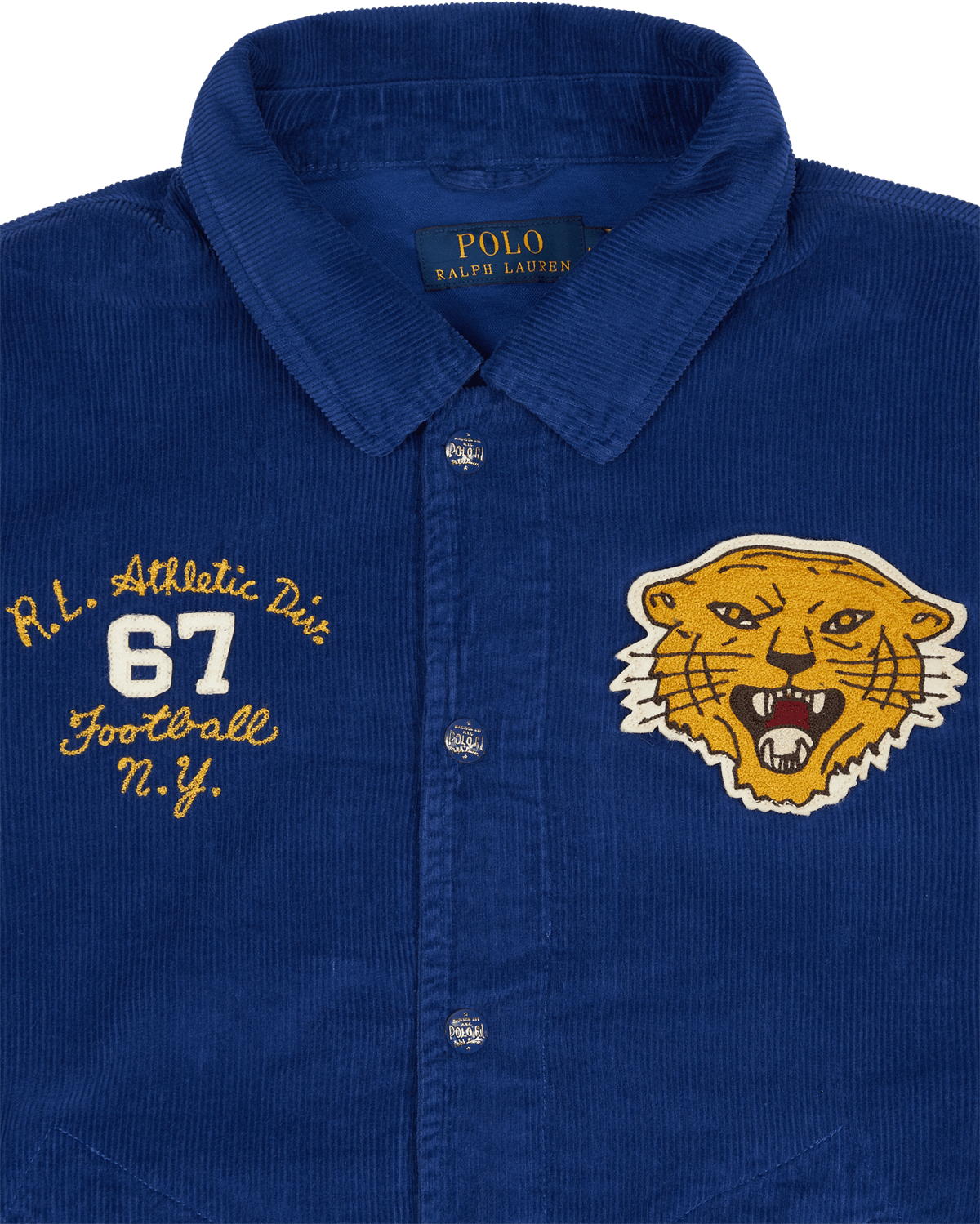 Corduroy Varsity-Inspired Jacket  Heritage Royal - Bild 3