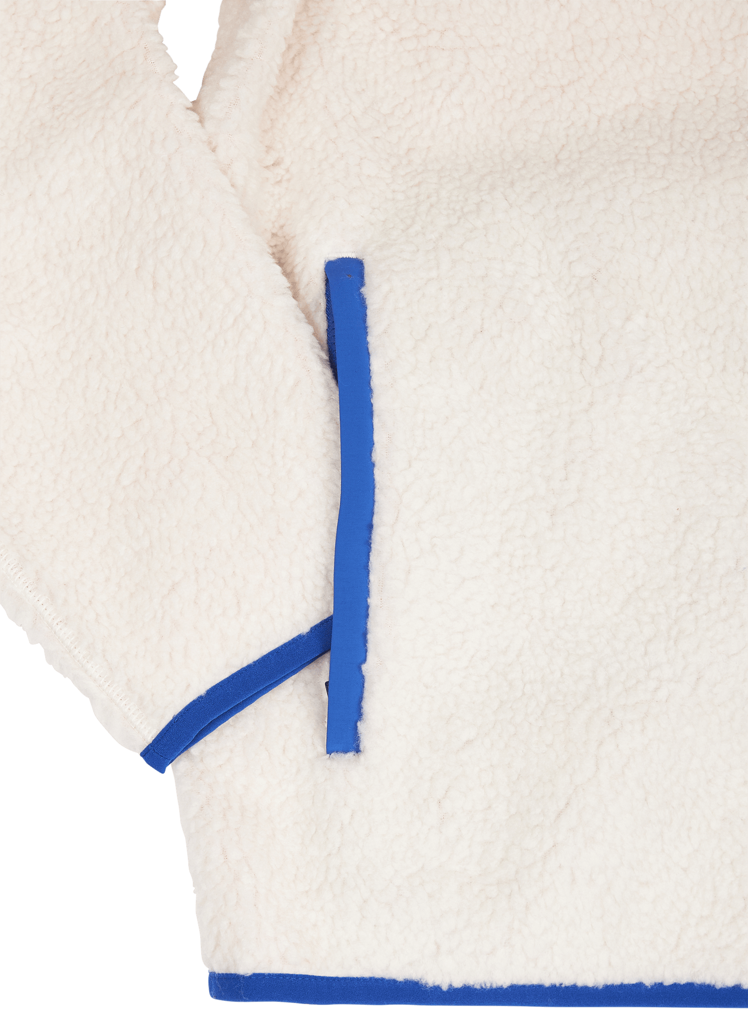 Polo Sport Pile Fleece Sweatshirt Clubhouse Cream/Sapphire Star - Bild 4
