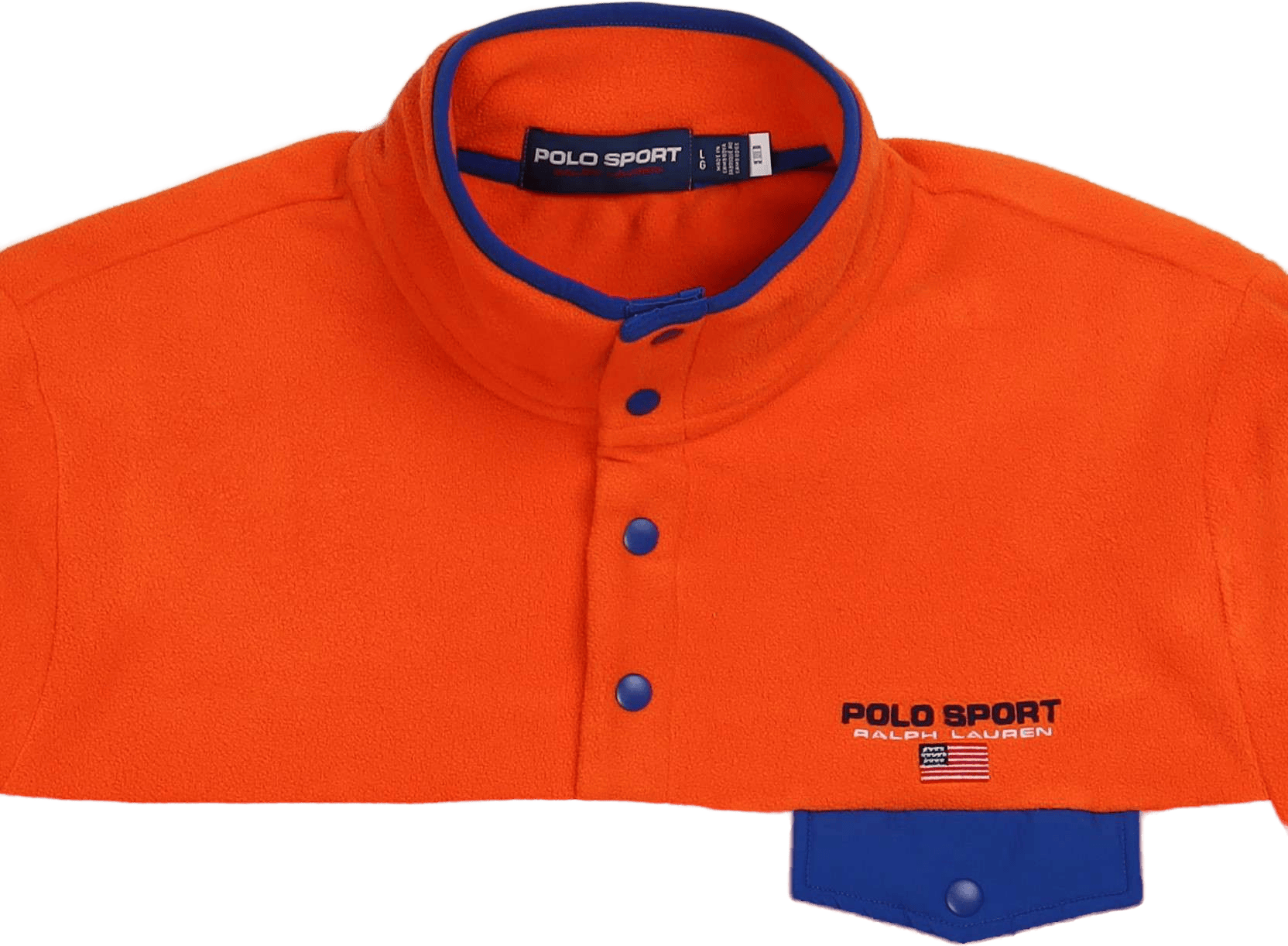 Polo Sport Fleece Sweatshirt Coastal Orange Multi - Bild 2