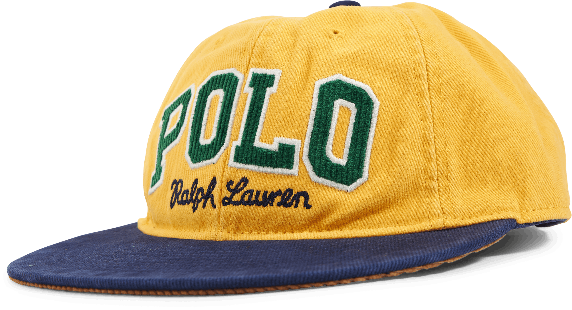 Logo Twill Ball Cap Gold Bugle/Newport Navy, Male, Aparelhos, Chapéus e bonés, Azul, ONESIZE