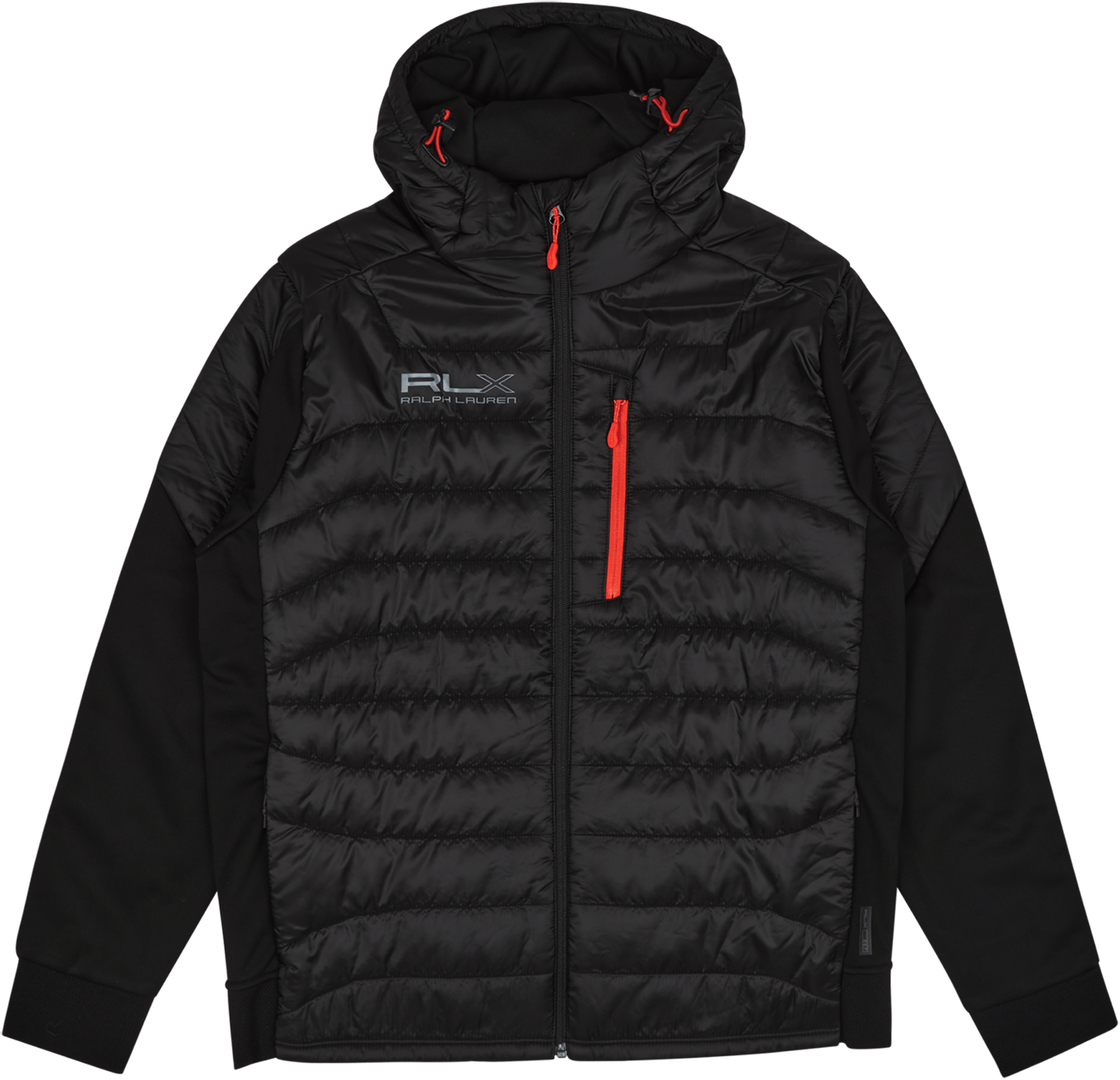 Hybrid Hooded Jacket Polo Black