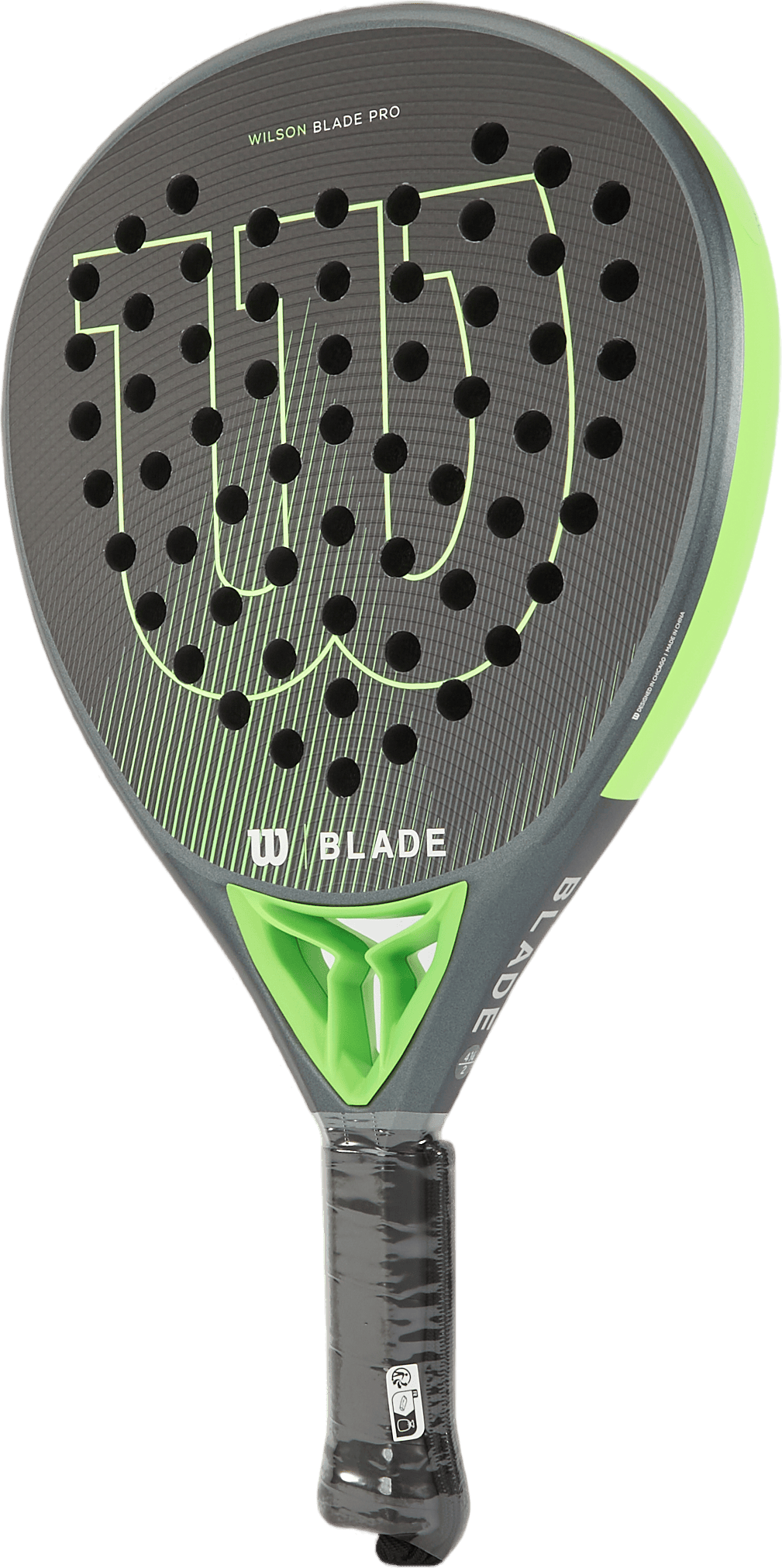 Blade Pro V2 Black/green, Unisex, Ekwipunek, rakiety, Padel, Czarny, ONESIZE