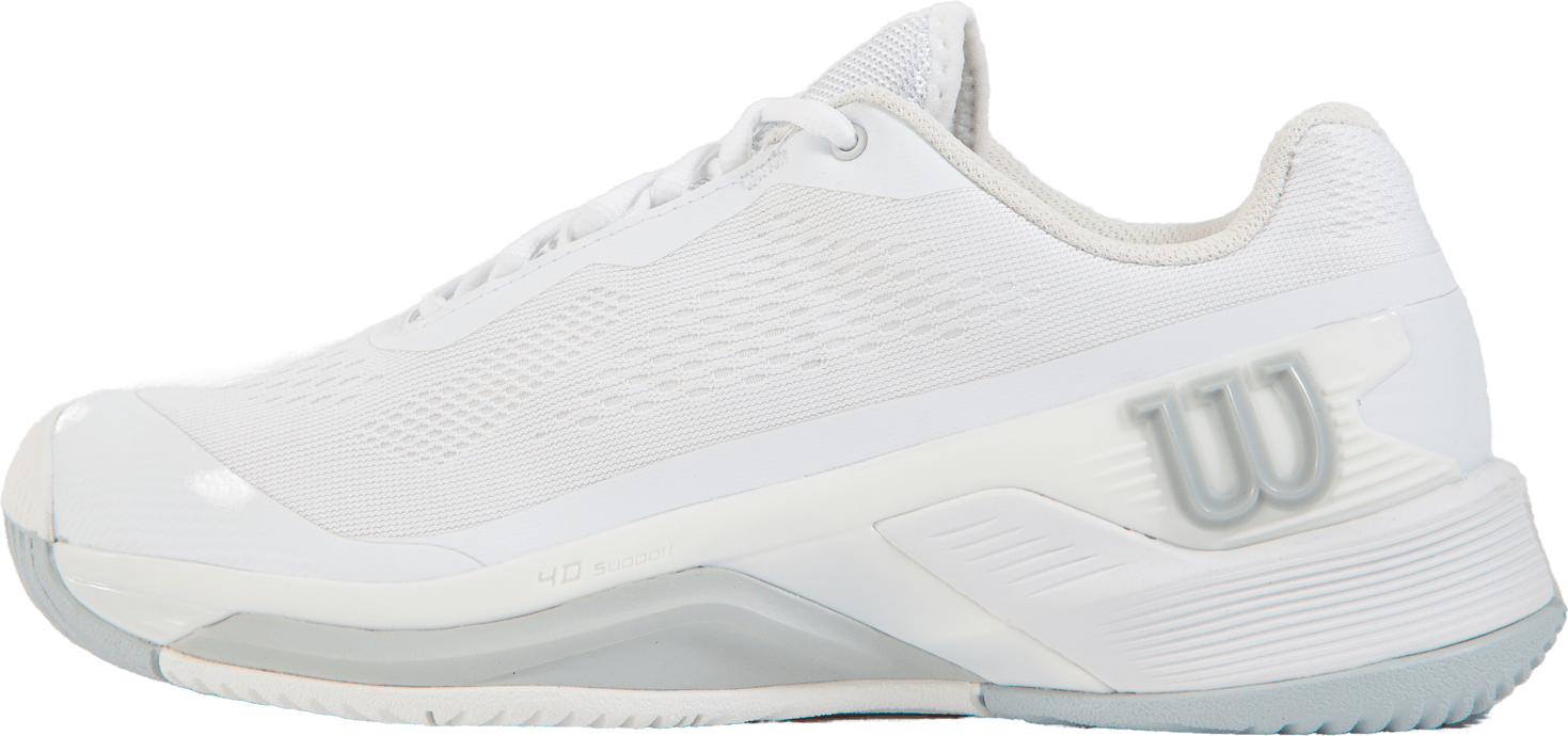 Rush Pro 4.0 W White, Female, Shoes, Sport shoes, Tennis, EU 40 2/3