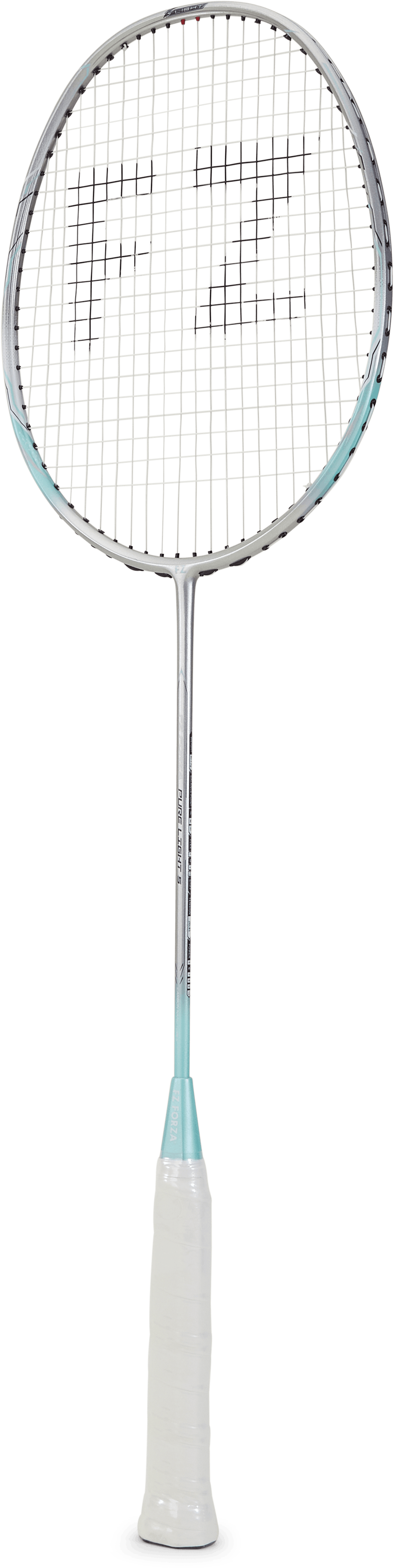 Fz Pure Light 5 Silver, Unisex, Ekwipunek, rakiety, Badminton, ONESIZE