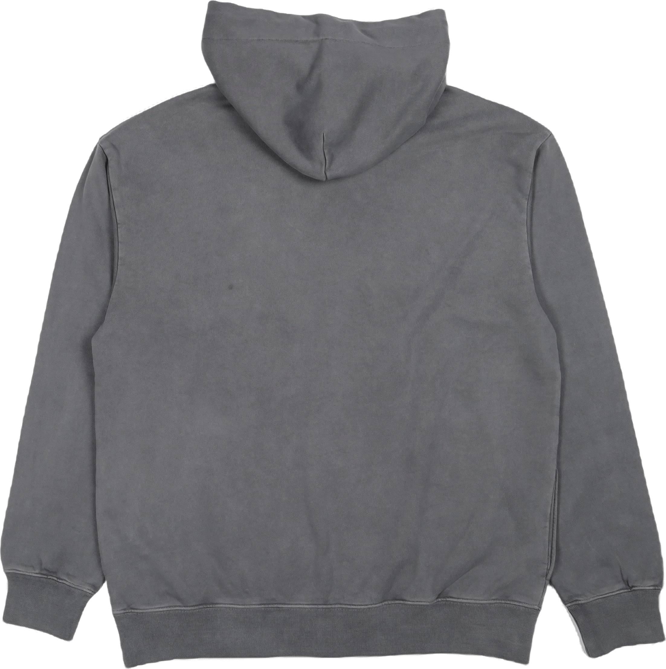Plant Dye Double Collar Hoodie Dark Grey - Bild 4