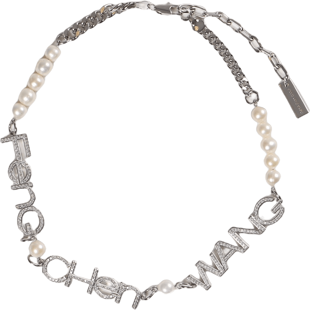 Fcw Diamond Necklace Silver, Unisex, Equipment, other accessories, Silver, ONESIZE