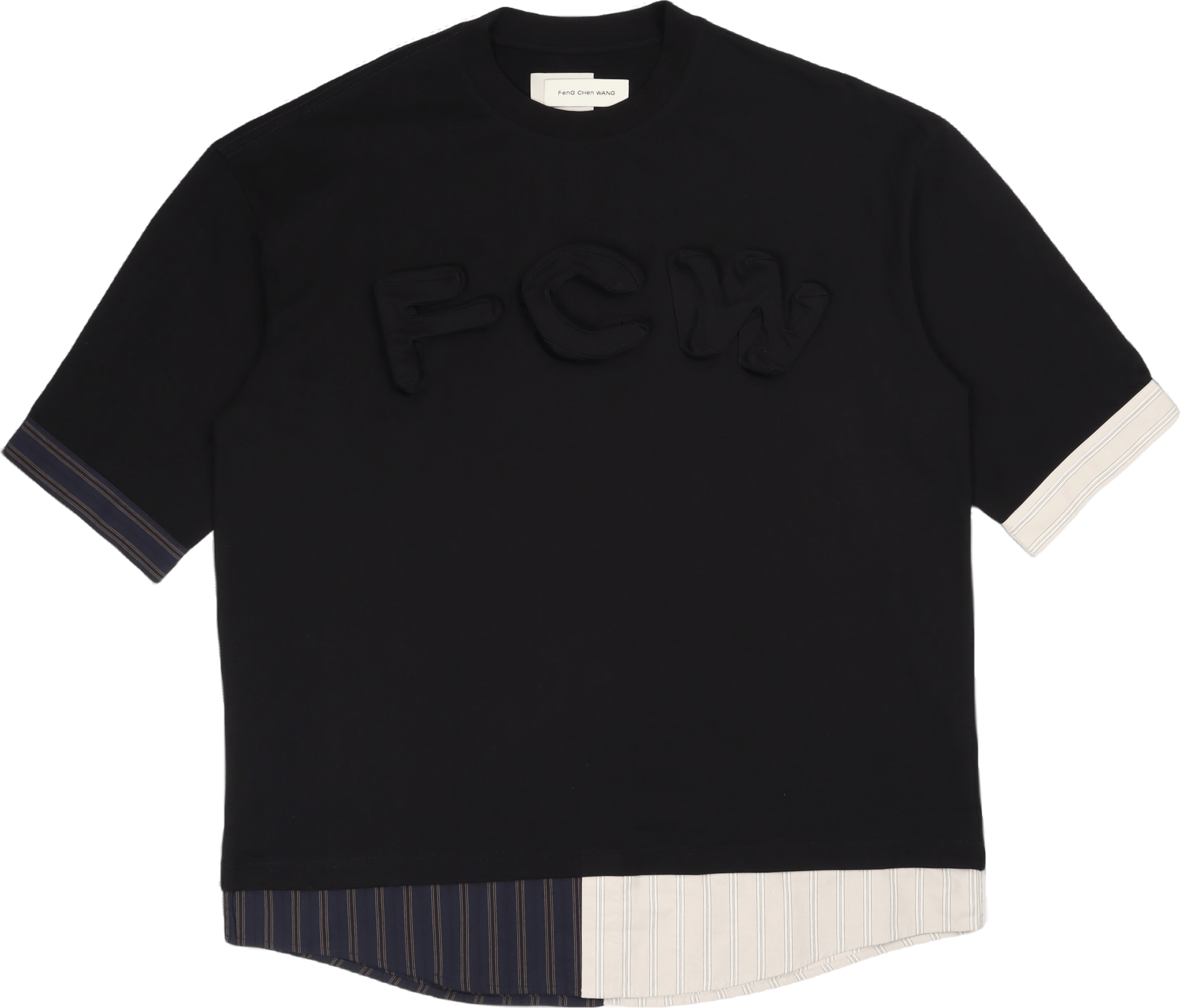 2in1 3d Logo T-shirt Black