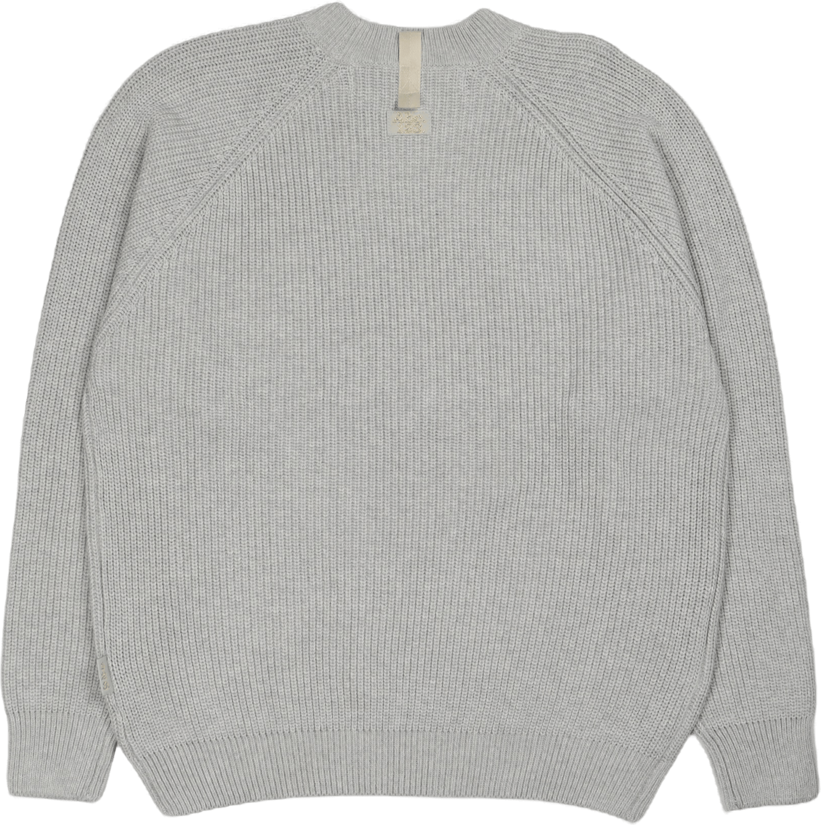 Abc. 123. Ribbed Crewneck Jasper Grey - Bild 4