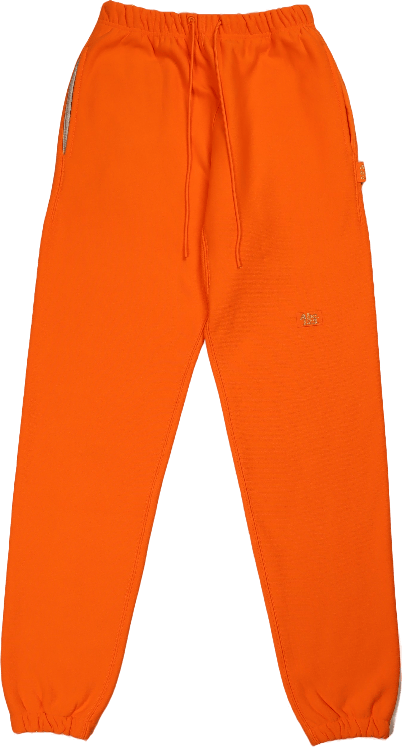 Abc. 123. Sweatpants Carnelian Orange