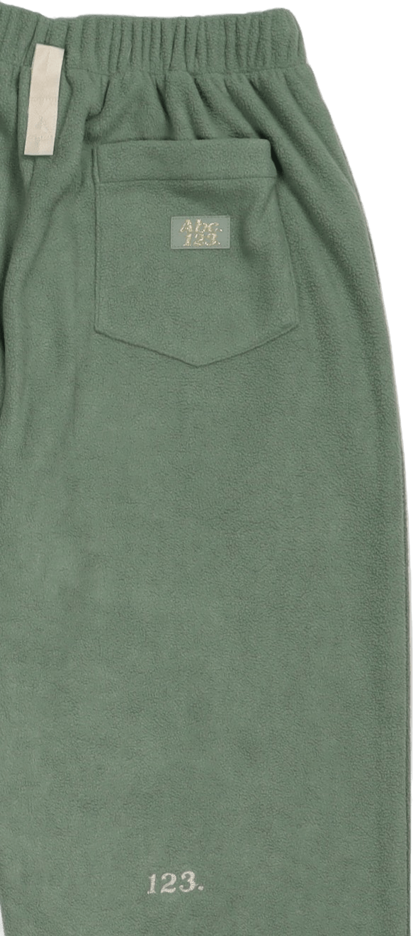 Abc. 123. Polar Fleece Sweatpa Aventurine Green - Bild 4
