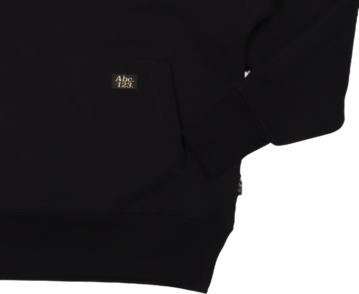 Abc. 123. Dbl Weight Pullover  Anthracite Black - Bild 3