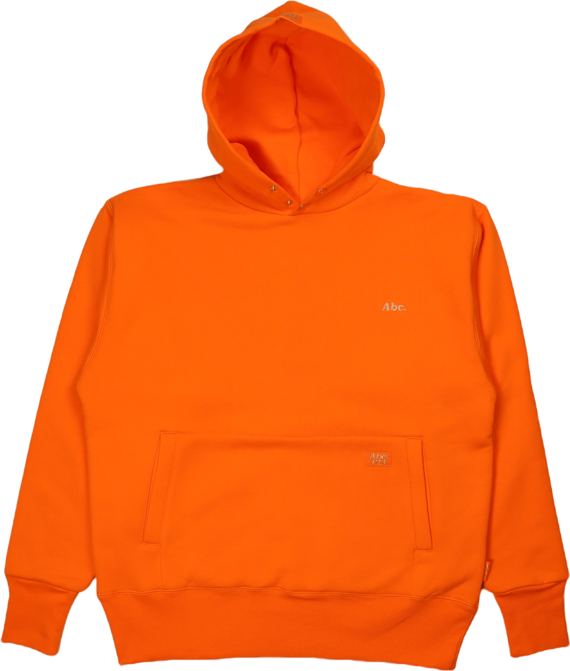 Abc. 123. Dbl Weight Pullover  Carnelian Orange, Male, Abbigliamento, felpe con cappuccio e felpe, Arancia, XL